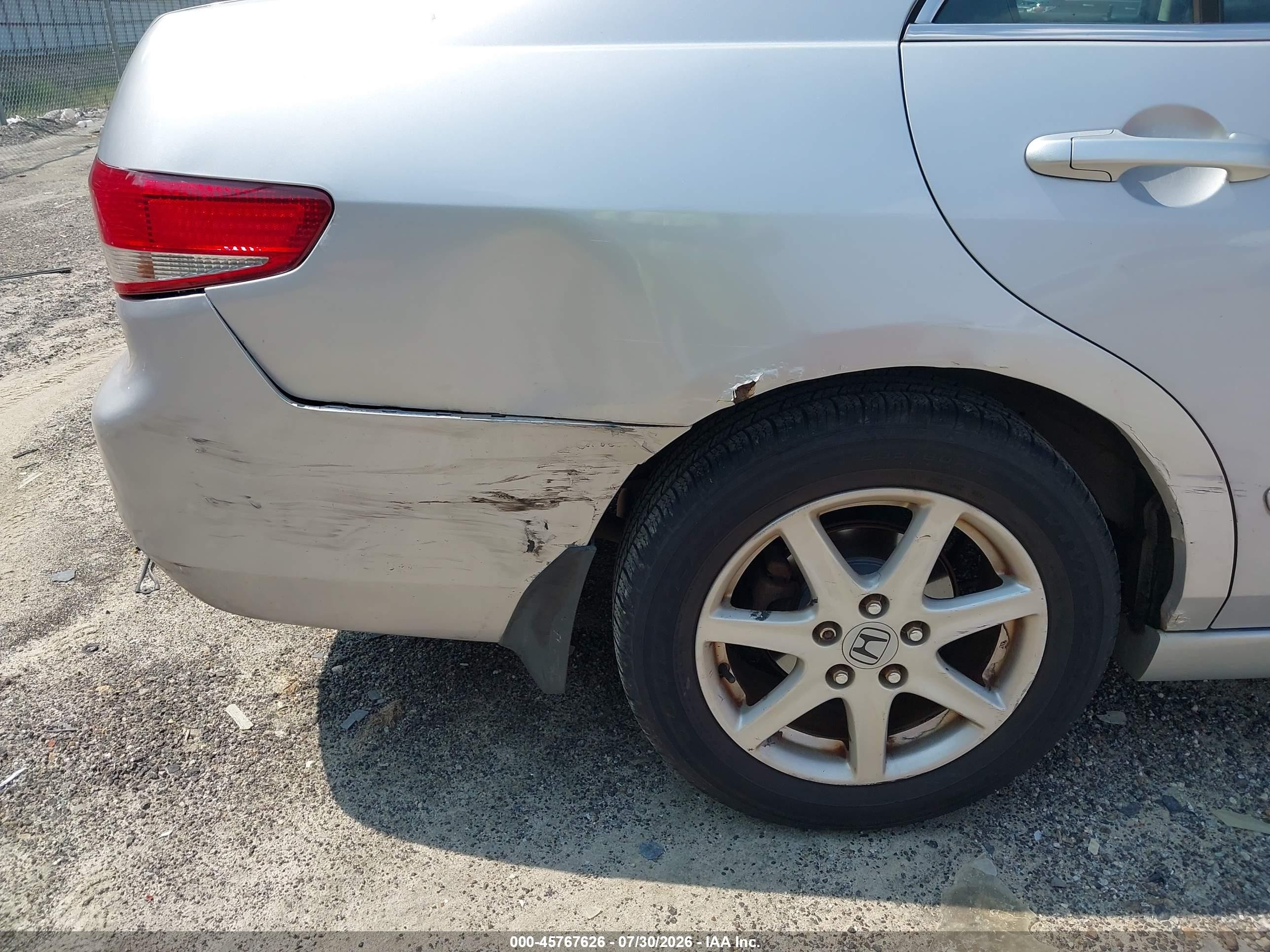 2004 Honda Accord 3.0 Ex Silver vin: 1HGCM66554A054158