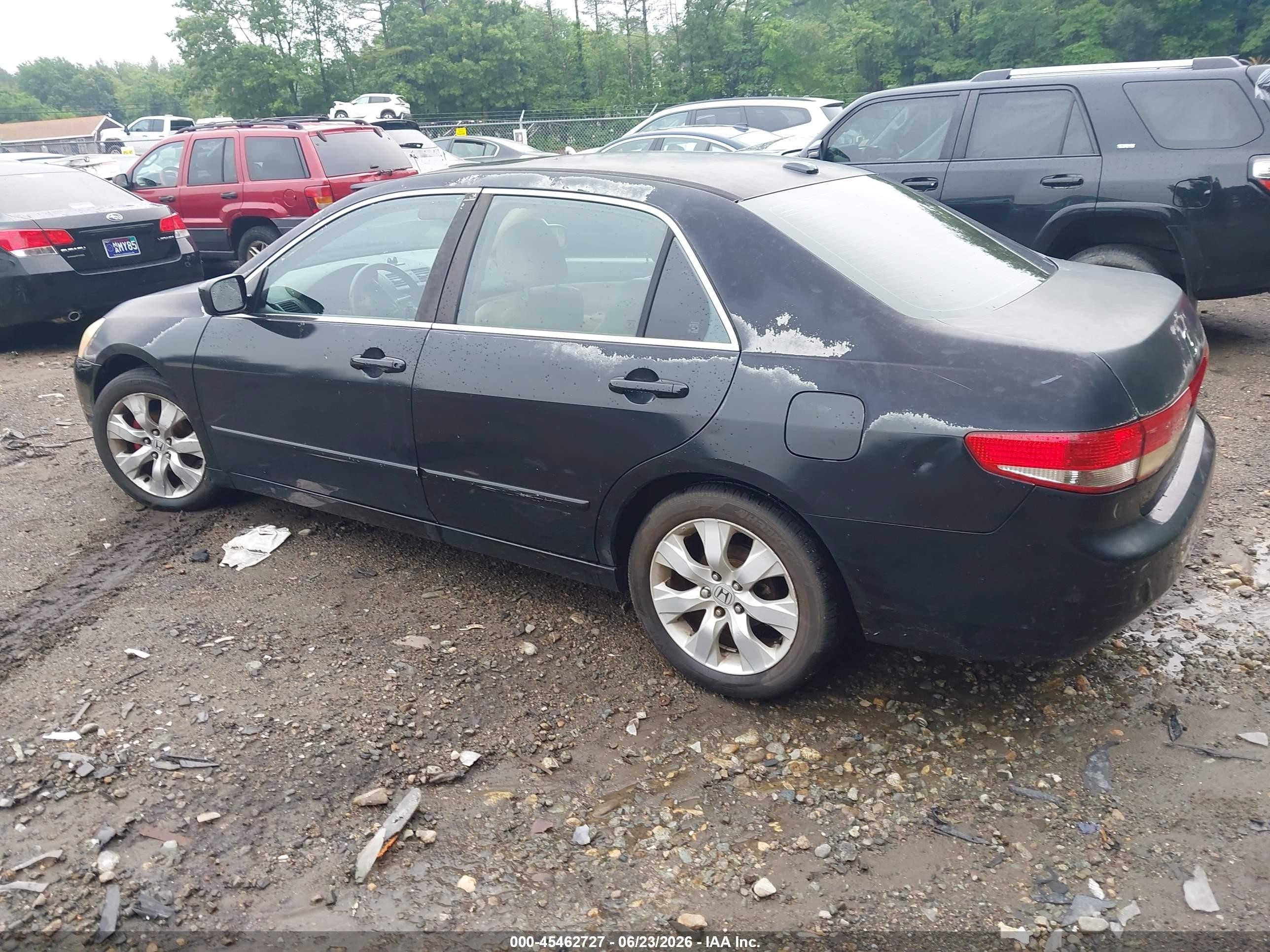 2004 Honda Accord 3.0 Ex Black vin: 1HGCM66554A062891