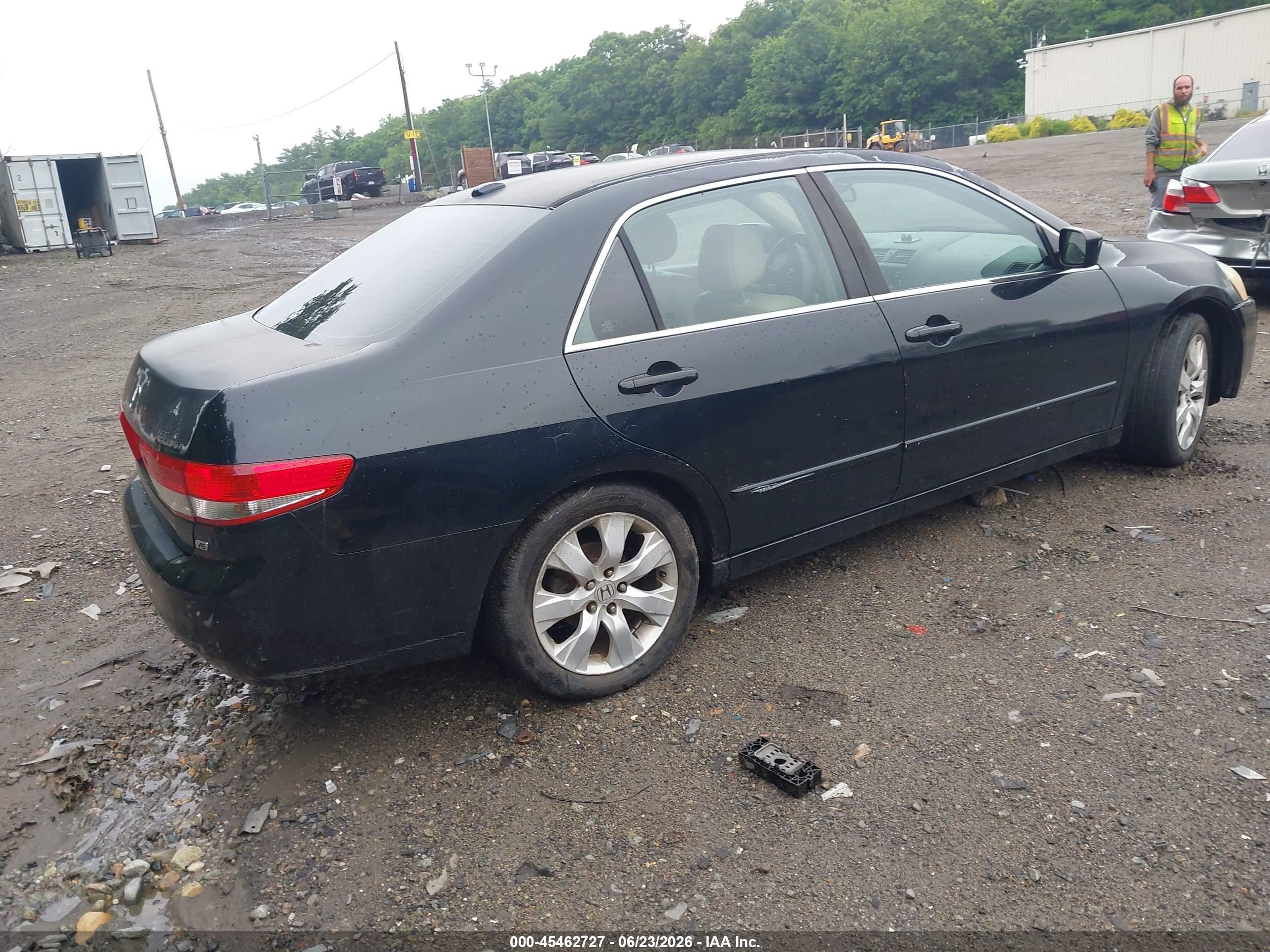 2004 Honda Accord 3.0 Ex Black vin: 1HGCM66554A062891