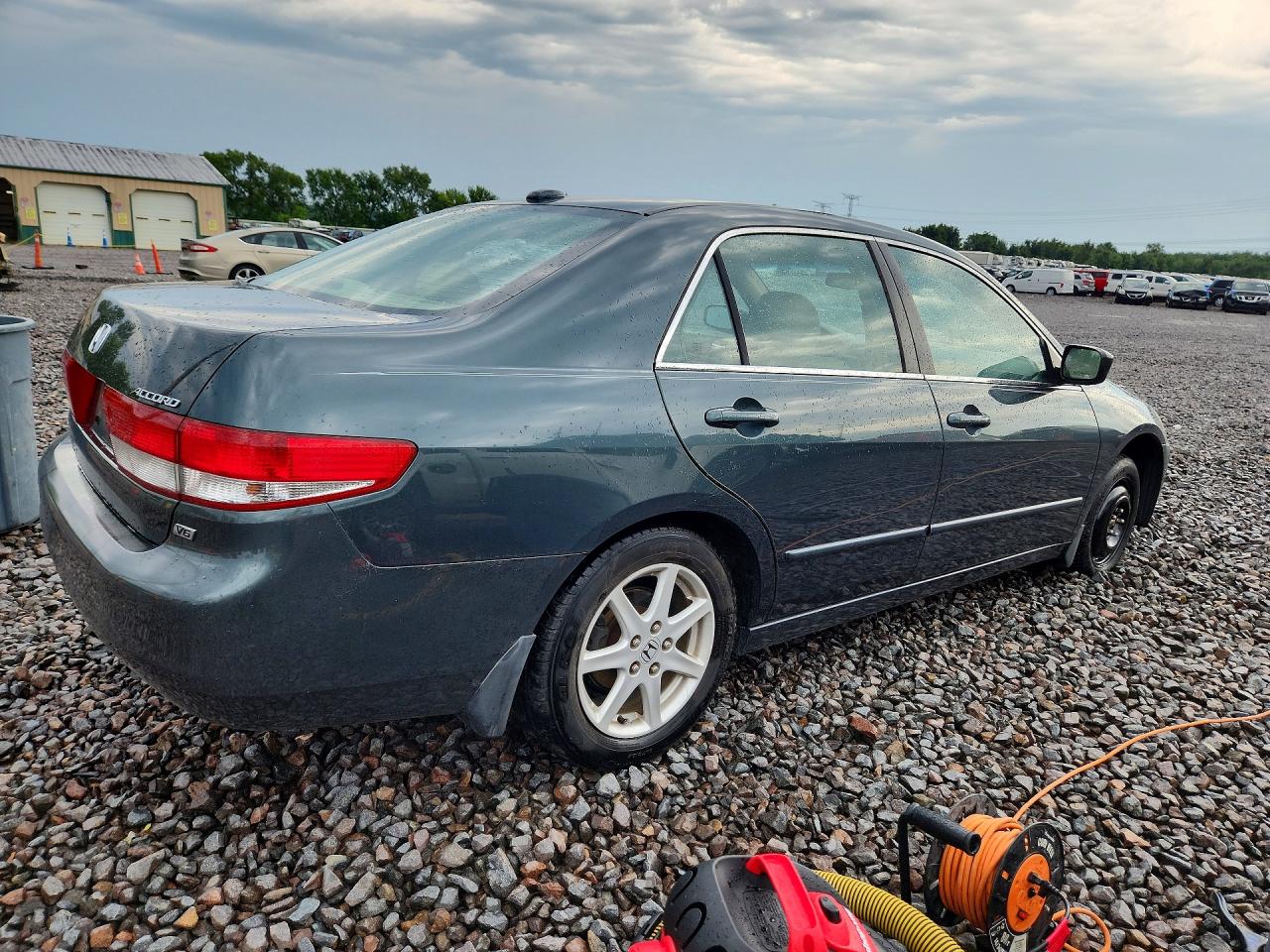 2004 Honda Accord Ex Teal vin: 1HGCM66554A067265