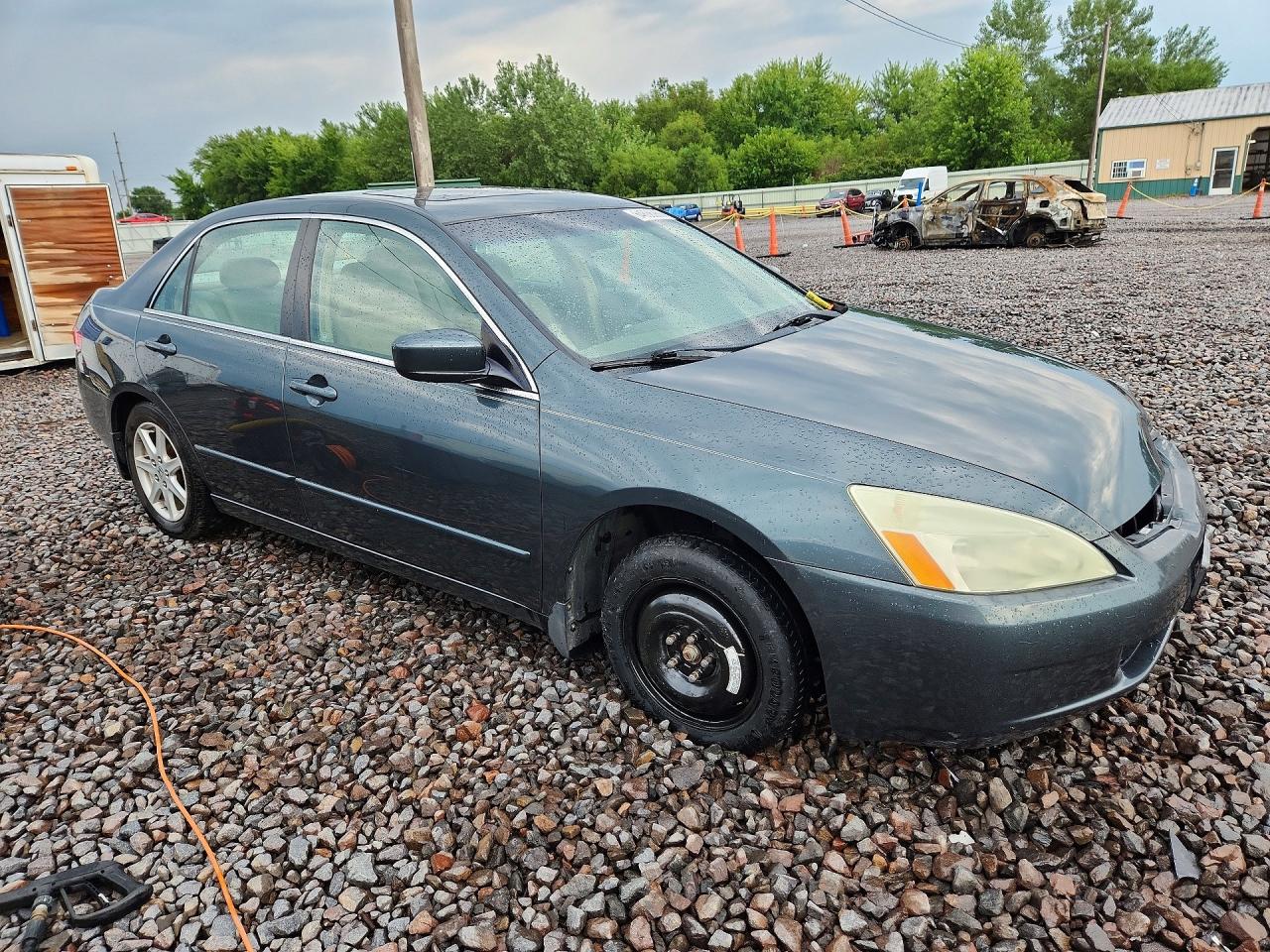 2004 Honda Accord Ex Teal vin: 1HGCM66554A067265