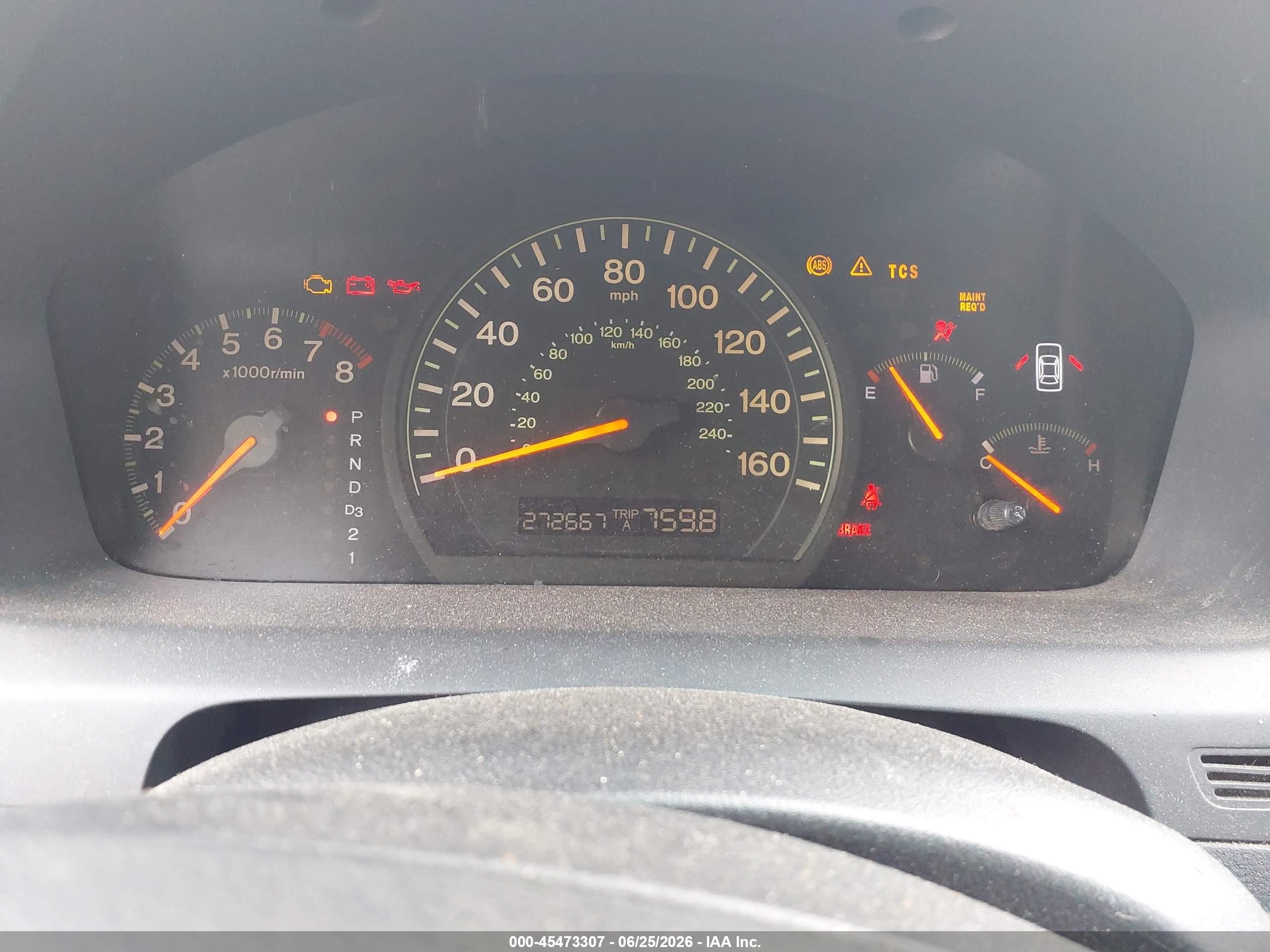 2004 Honda Accord 3.0 Ex Red vin: 1HGCM66554A069582