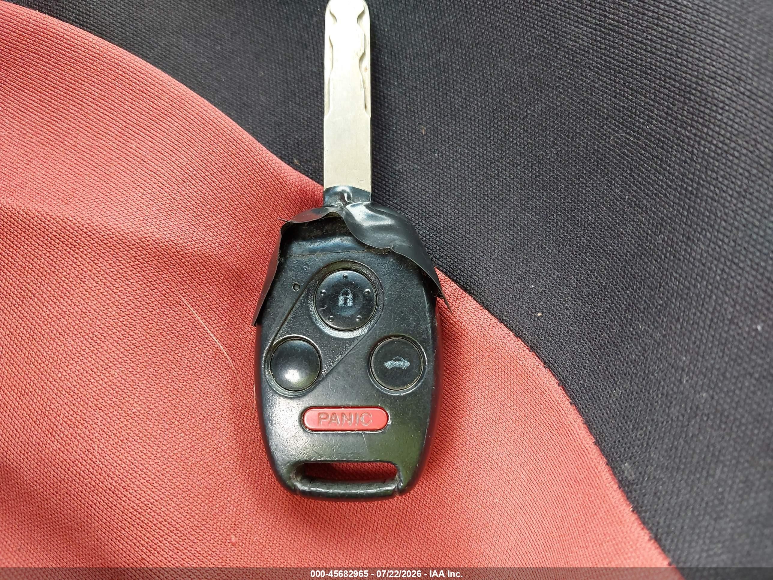 2004 Honda Accord 3.0 Ex Темно-бордовый vin: 1HGCM66554A080596