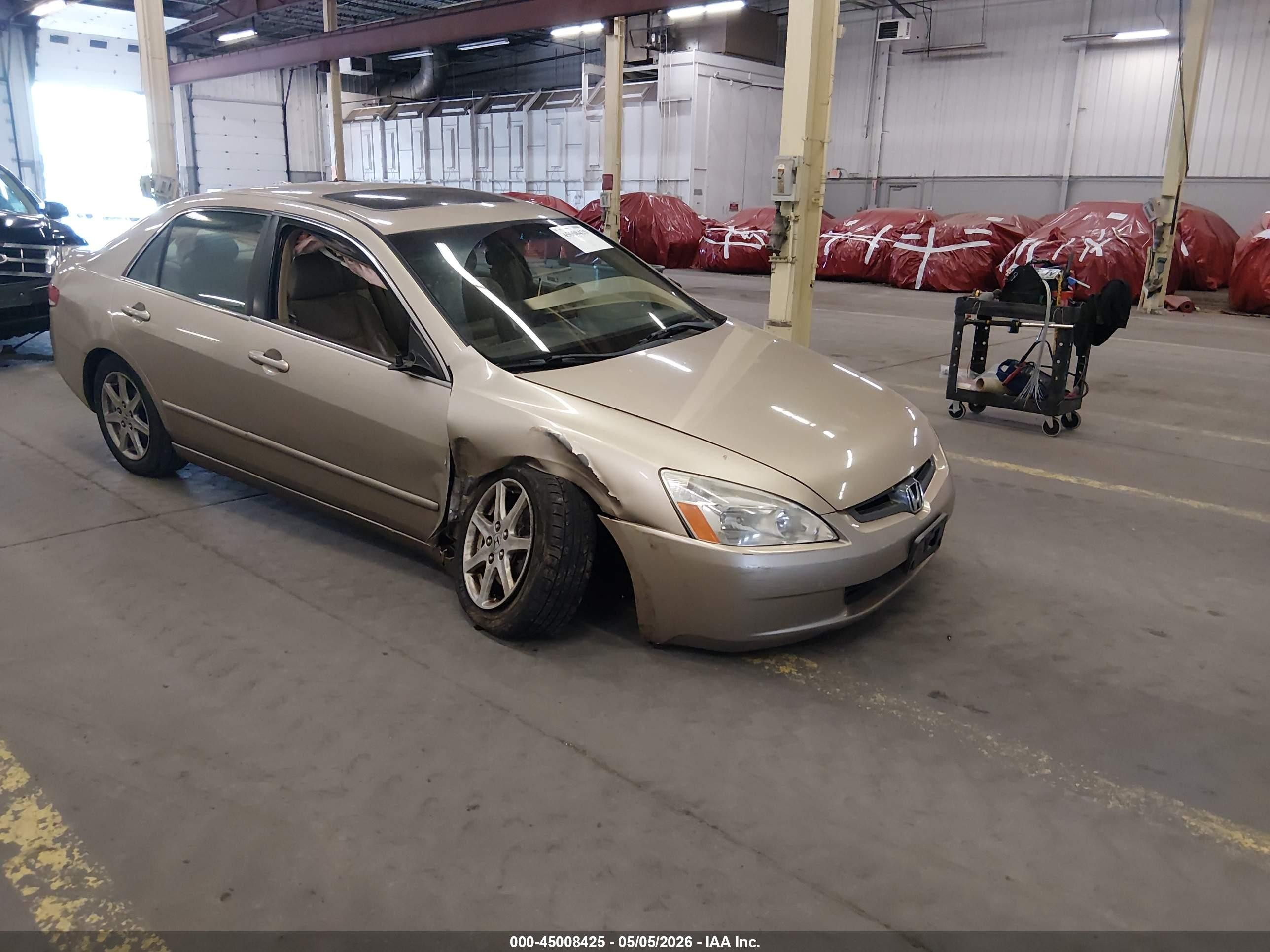 2004 Honda Accord 3.0 Ex Gold vin: 1HGCM66554A083756