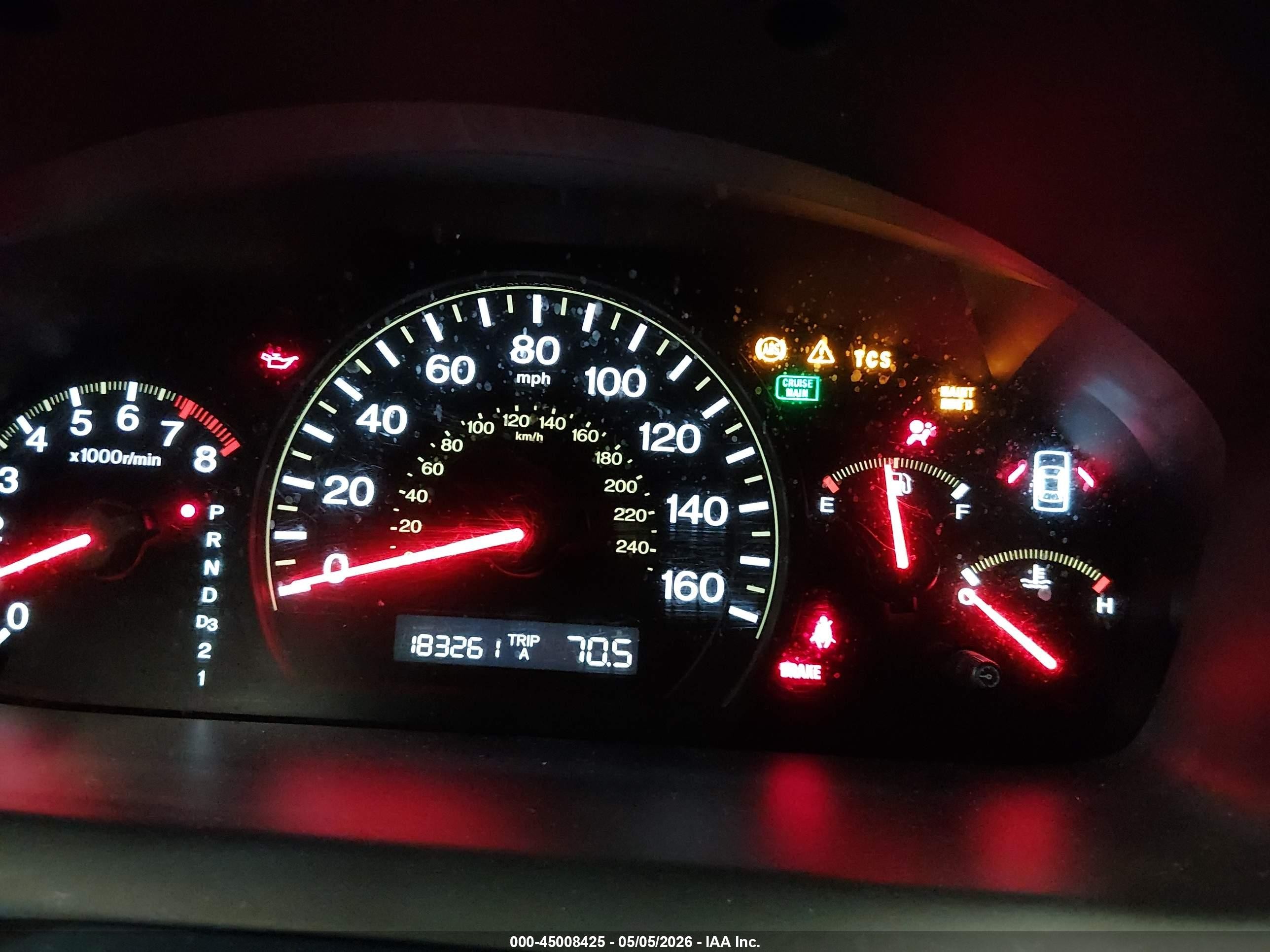 2004 Honda Accord 3.0 Ex Gold vin: 1HGCM66554A083756