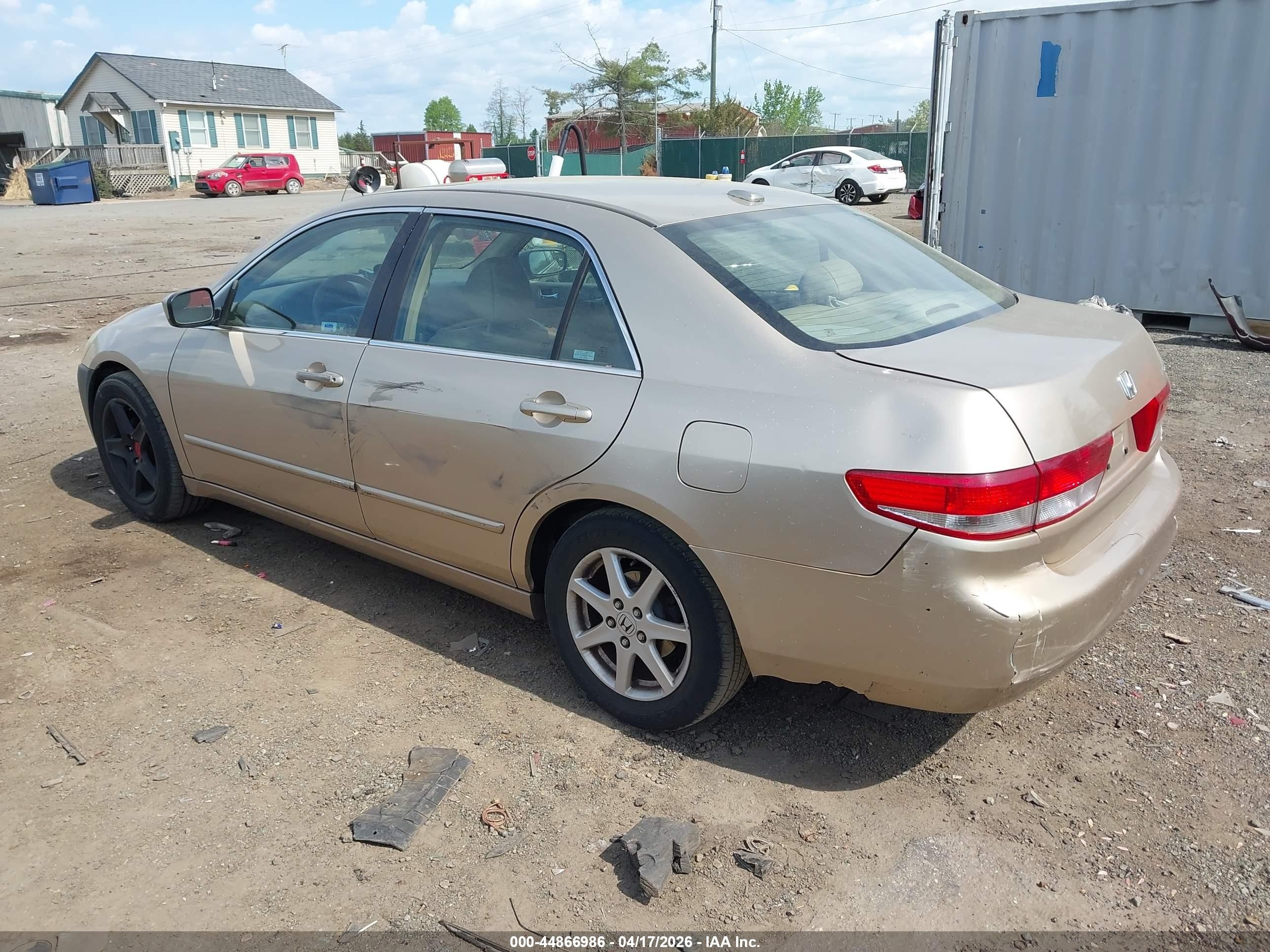 2004 Honda Accord 3.0 Ex Champagne vin: 1HGCM66554A101026