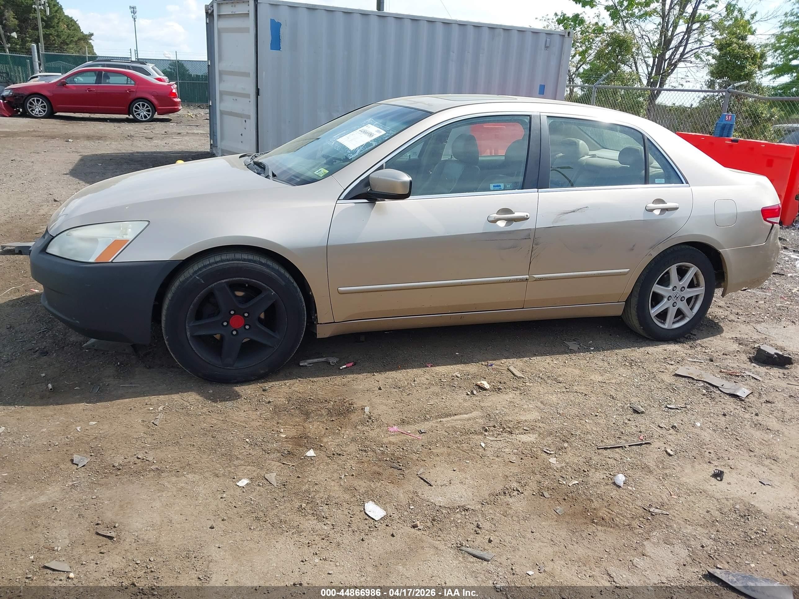2004 Honda Accord 3.0 Ex Champagne vin: 1HGCM66554A101026