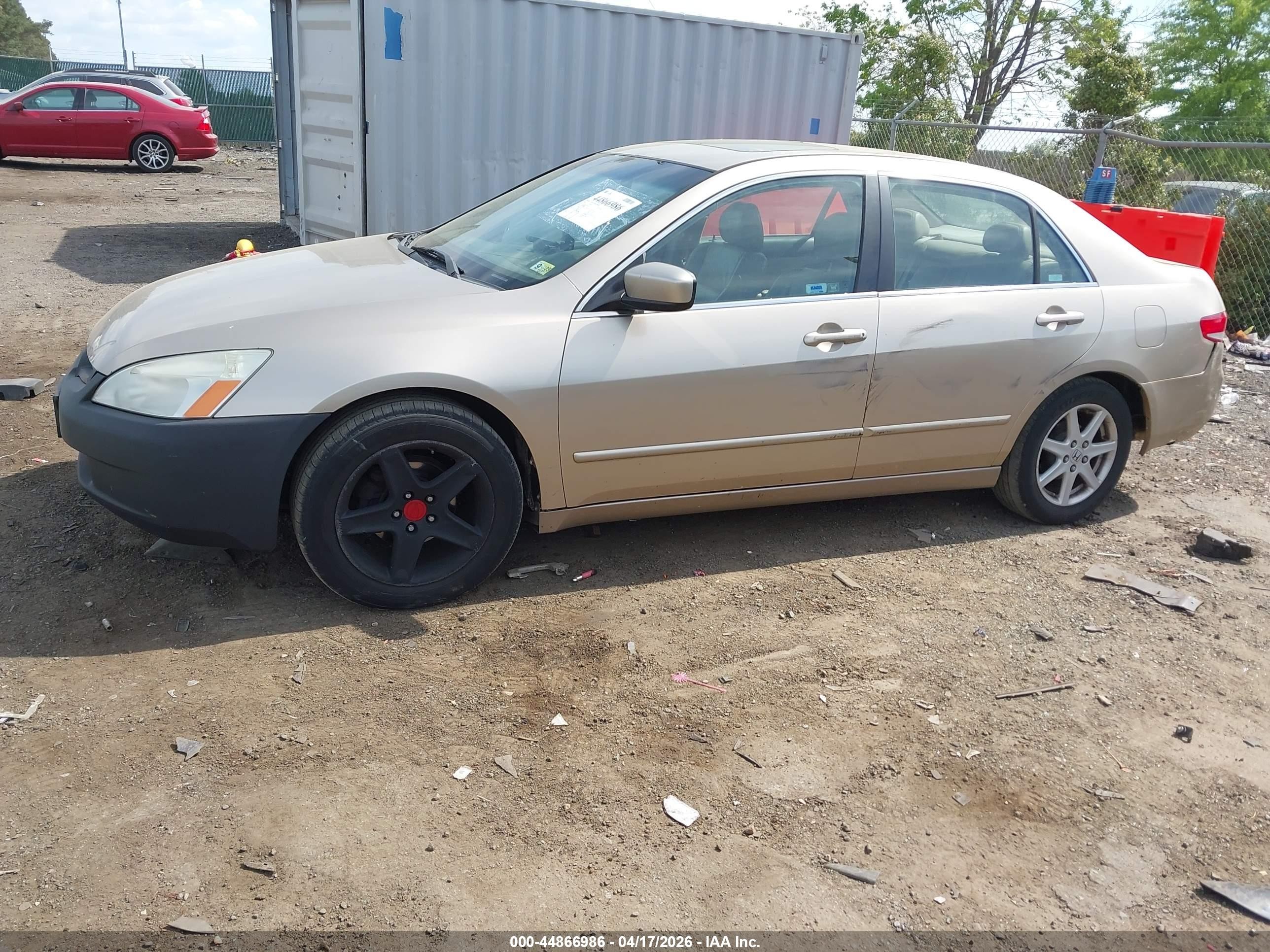 2004 Honda Accord 3.0 Ex Champagne vin: 1HGCM66554A101026