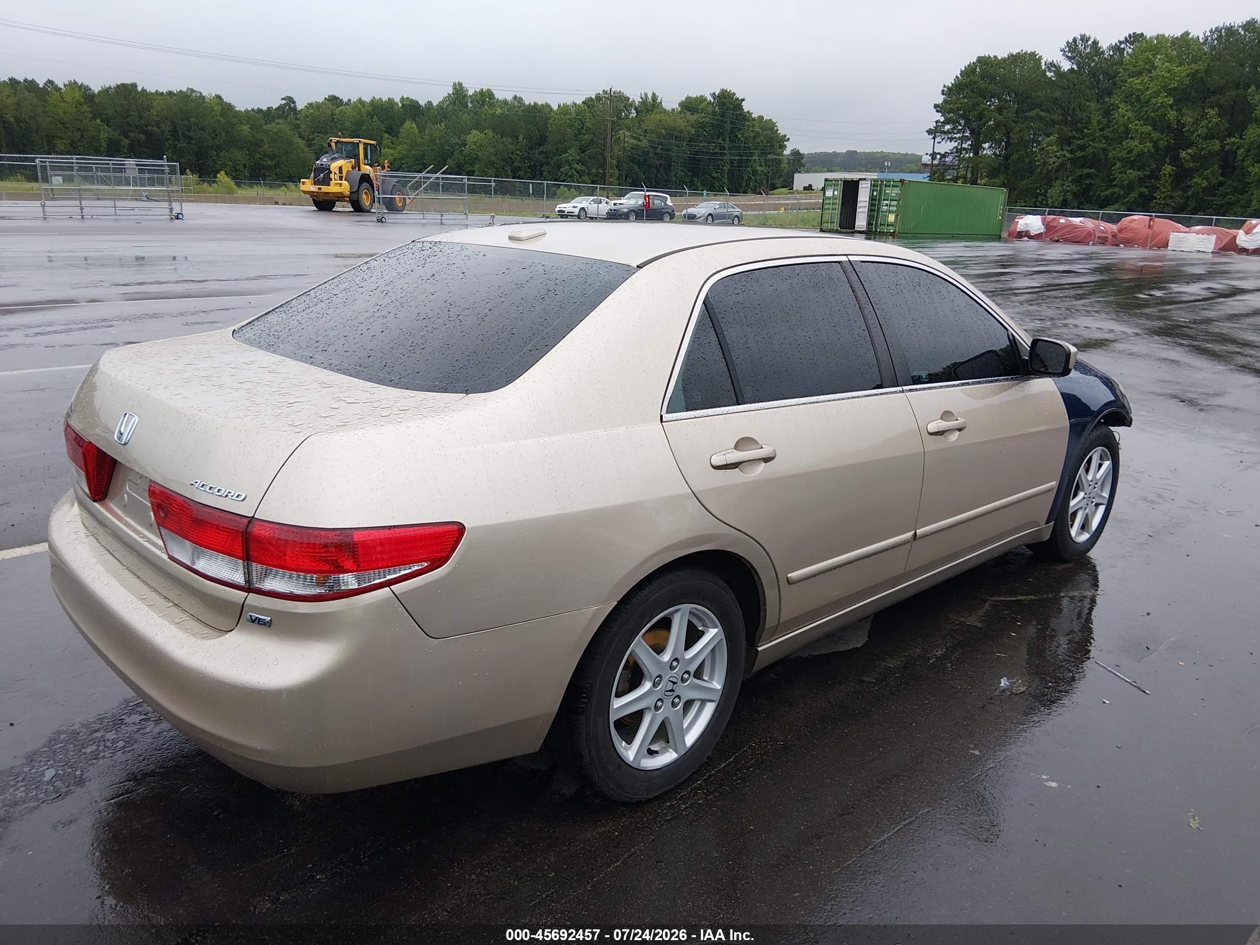 2004 Honda Accord 3.0 Ex Tan vin: 1HGCM66554A103620