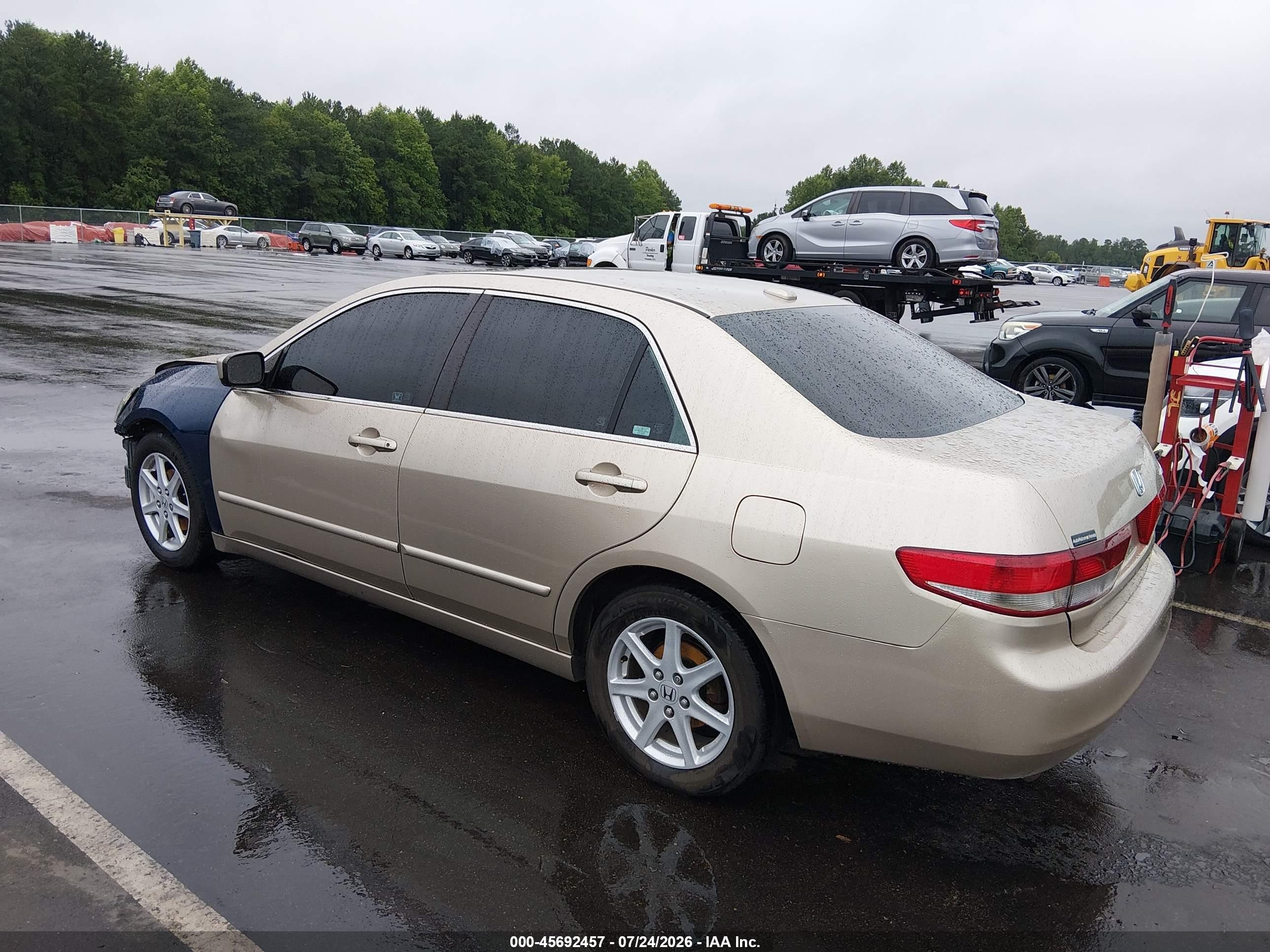 2004 Honda Accord 3.0 Ex Tan vin: 1HGCM66554A103620