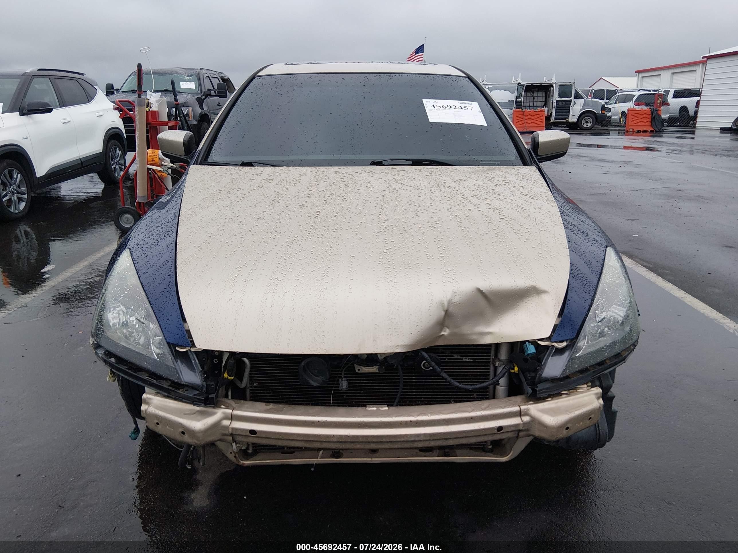 2004 Honda Accord 3.0 Ex Tan vin: 1HGCM66554A103620