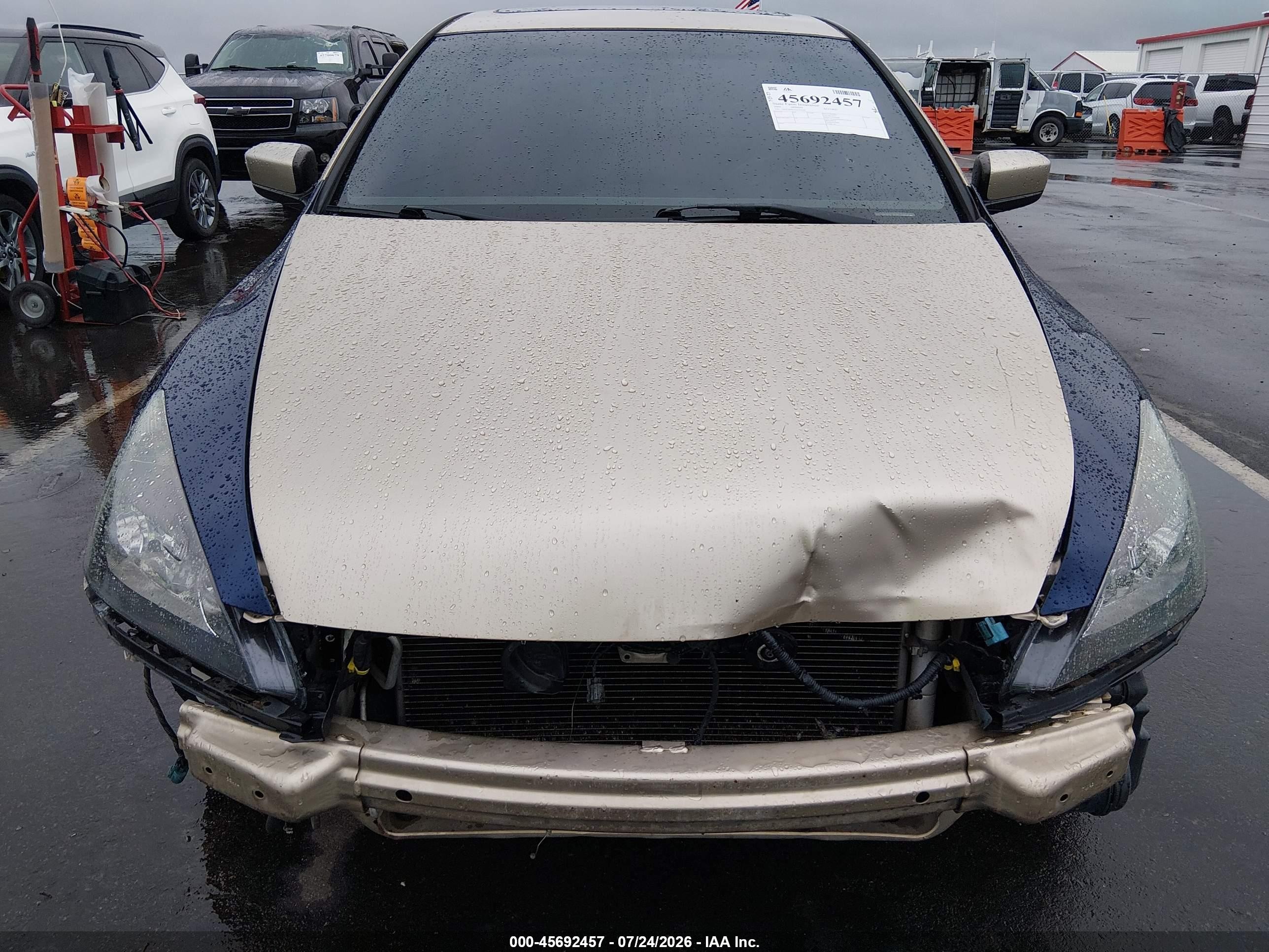 2004 Honda Accord 3.0 Ex Tan vin: 1HGCM66554A103620