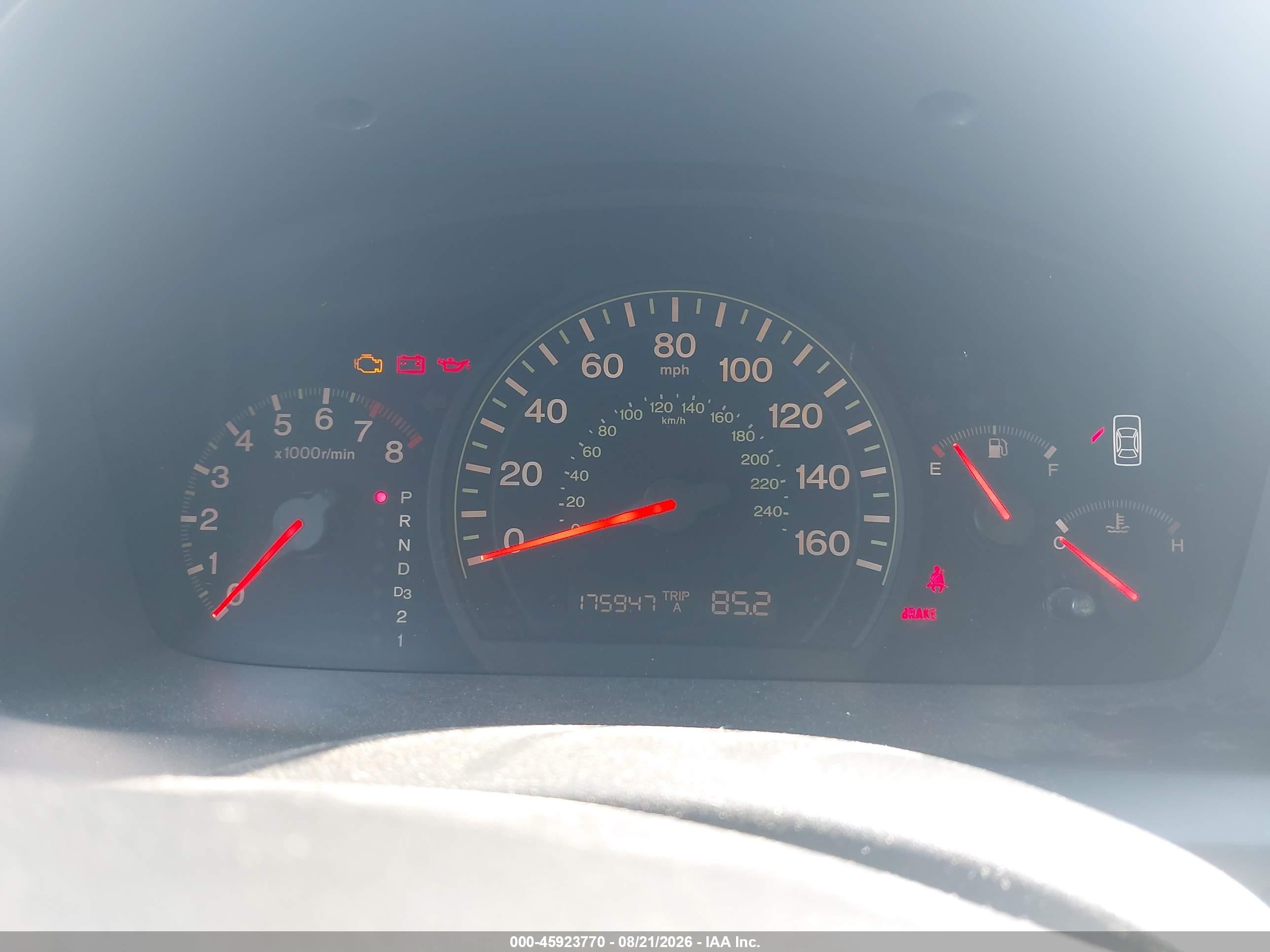 2005 Honda Accord 3.0 Ex Blue vin: 1HGCM66555A013515