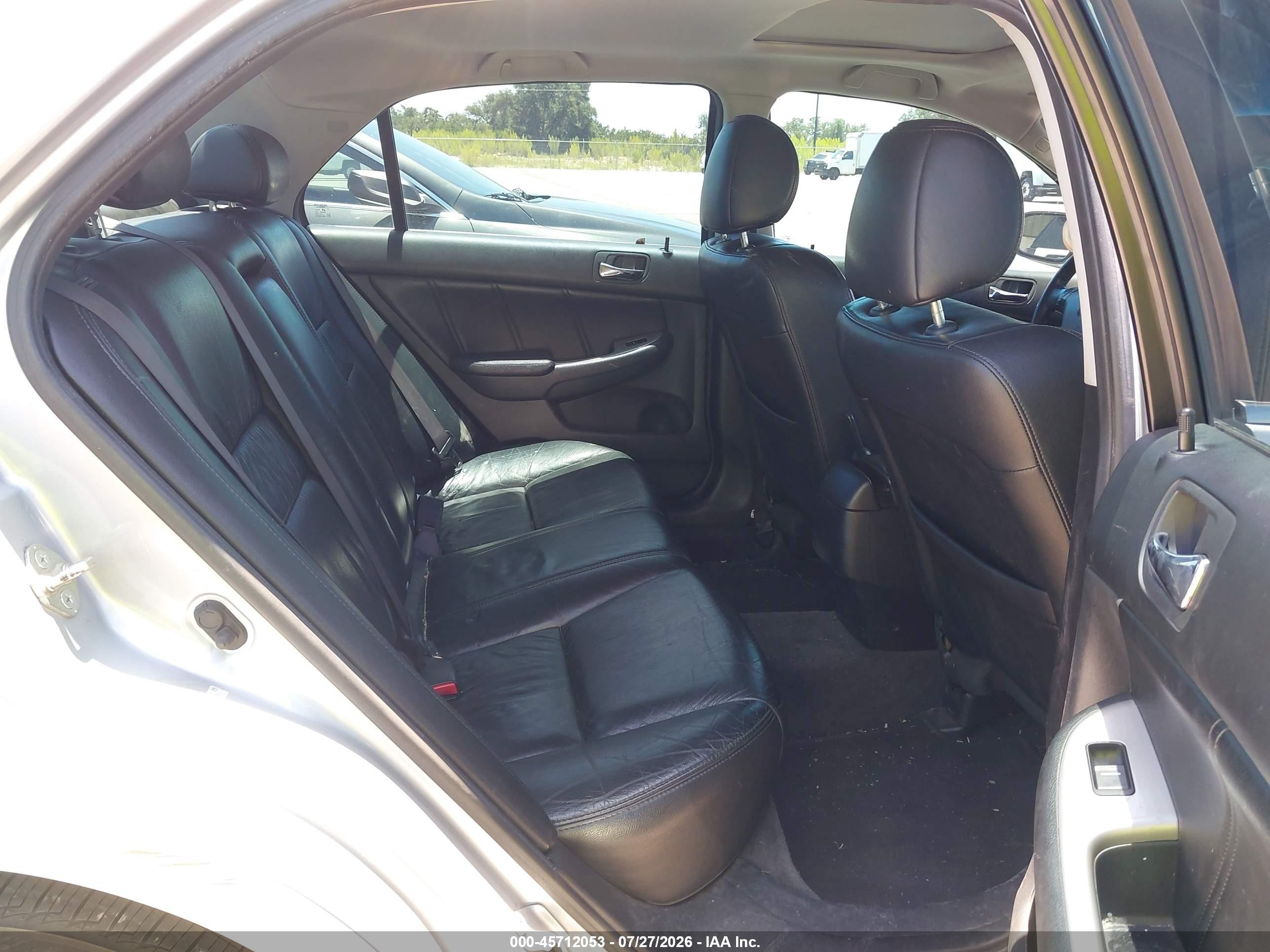 2005 Honda Accord 3.0 Ex Silver vin: 1HGCM66555A040116