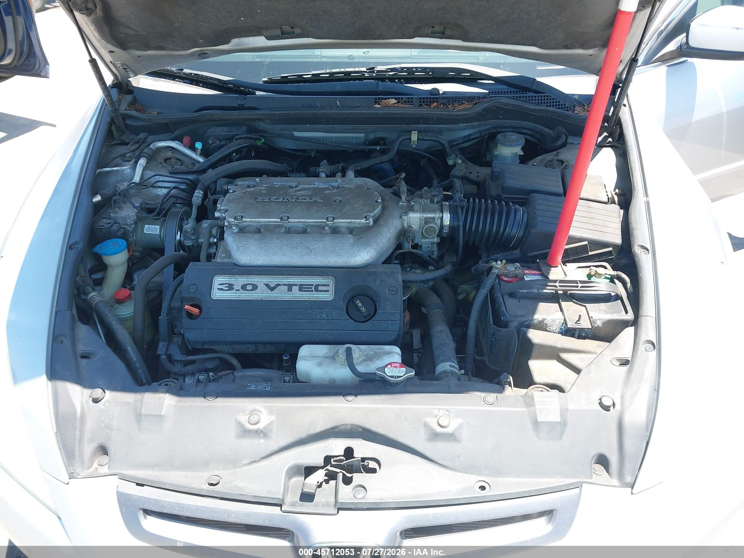 2005 Honda Accord 3.0 Ex Silver vin: 1HGCM66555A040116