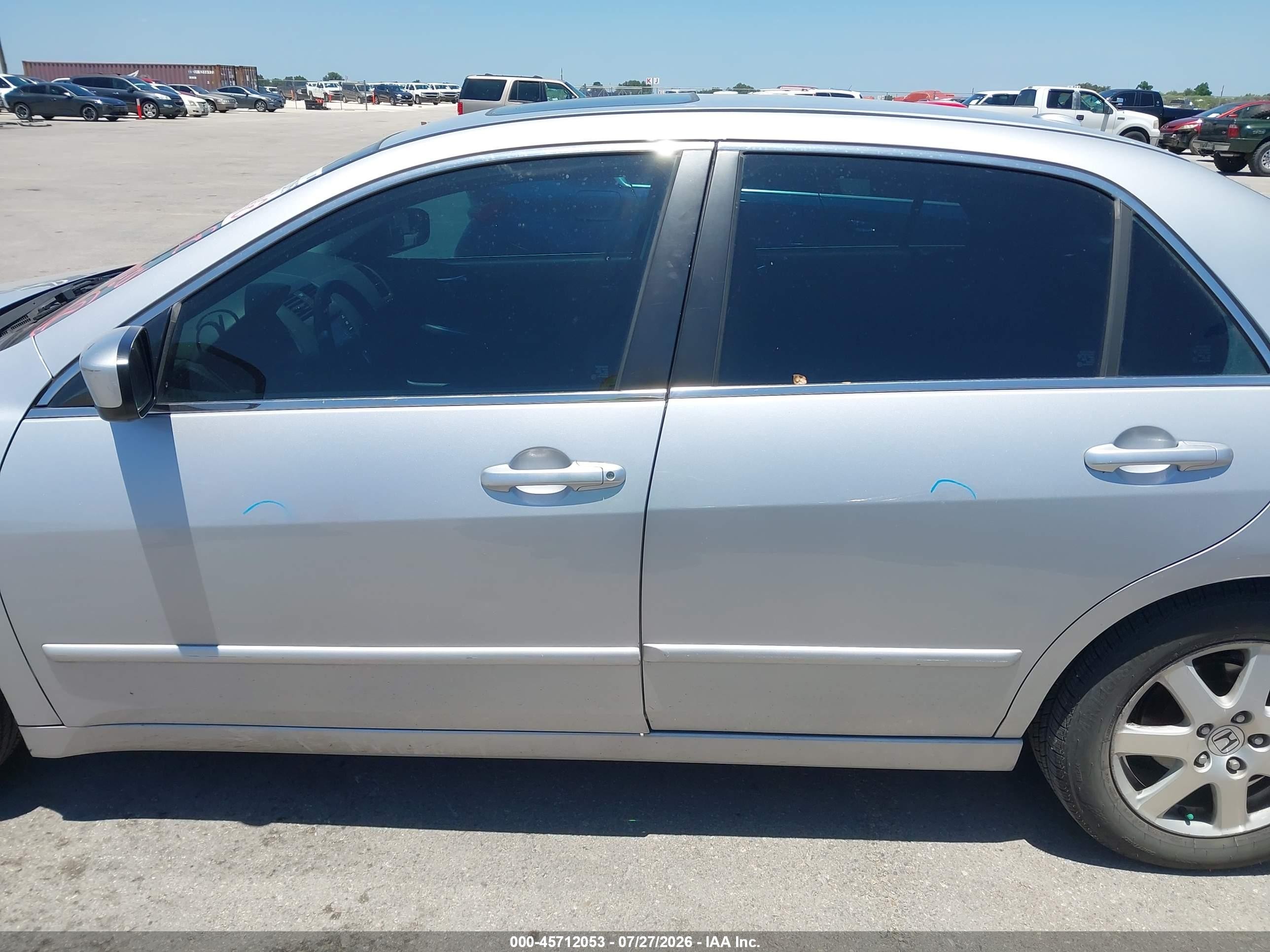 2005 Honda Accord 3.0 Ex Silver vin: 1HGCM66555A040116