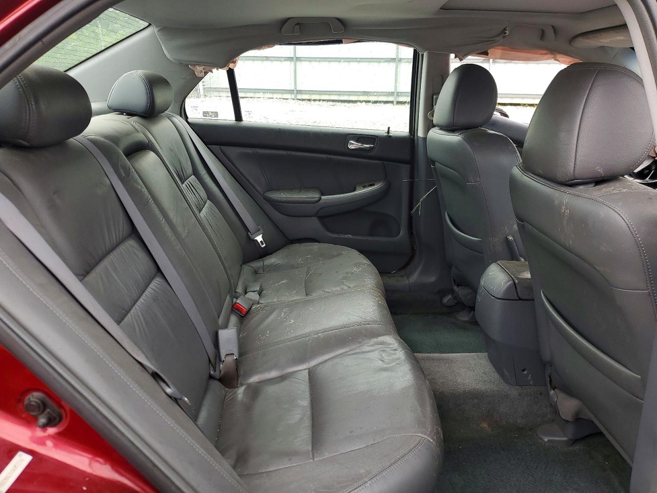 2005 Honda Accord Ex Maroon vin: 1HGCM66555A053156