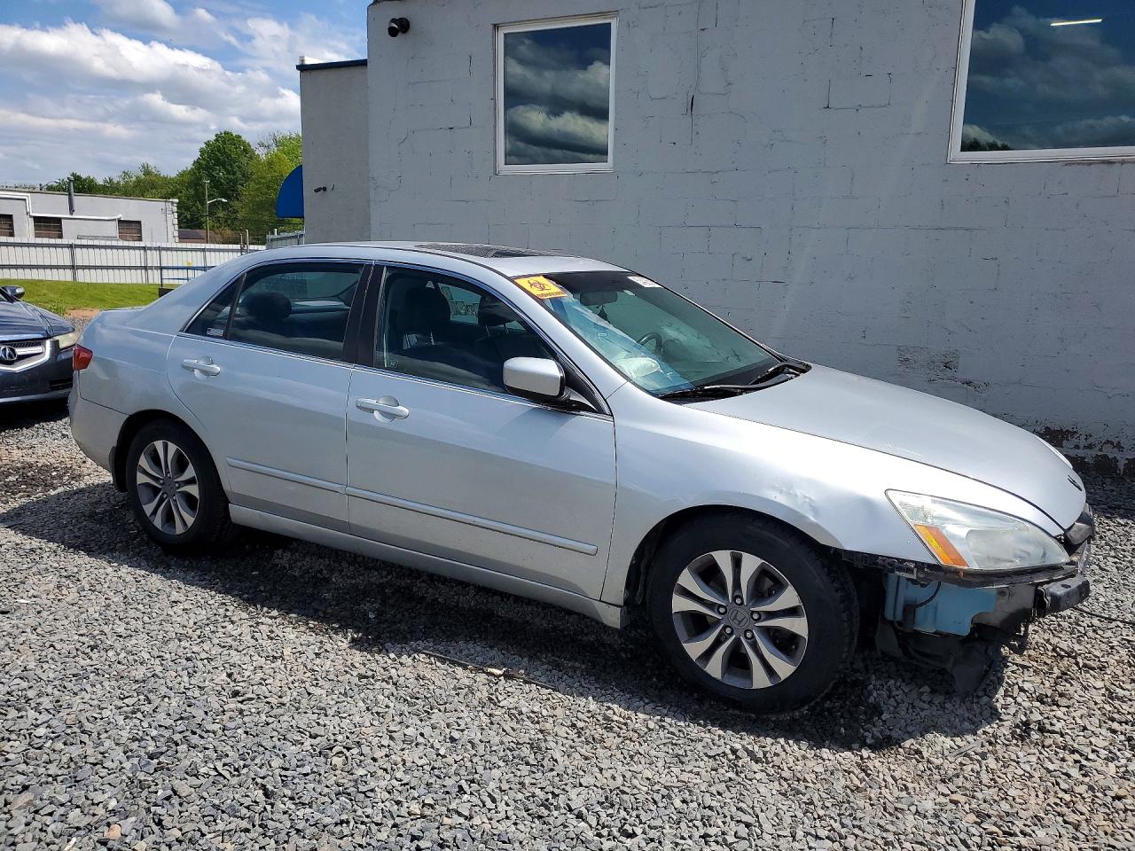 2005 Honda Accord Ex Серебряный vin: 1HGCM66555A076906