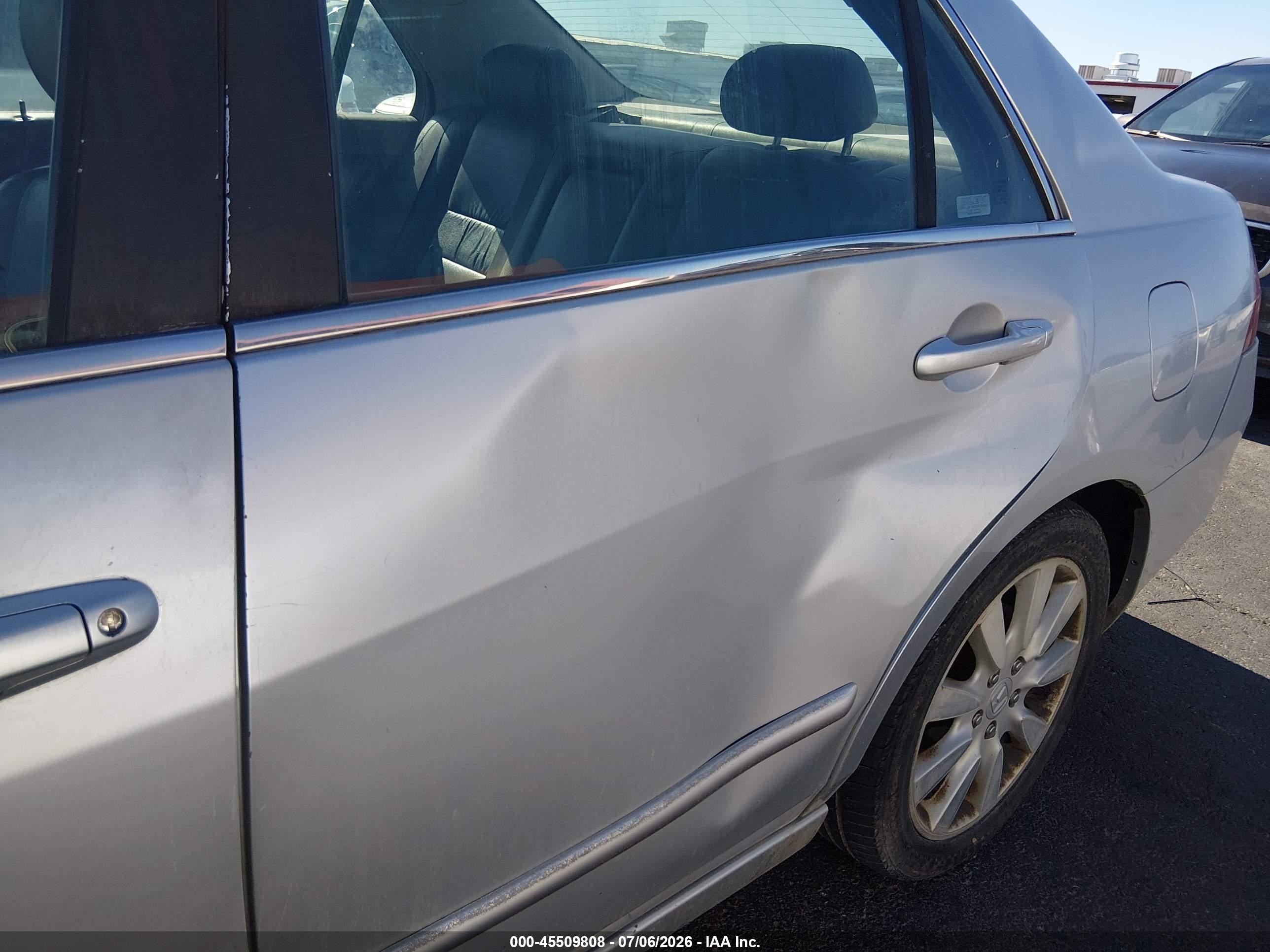 2006 Honda Accord 3.0 Ex Silver vin: 1HGCM66556A006291