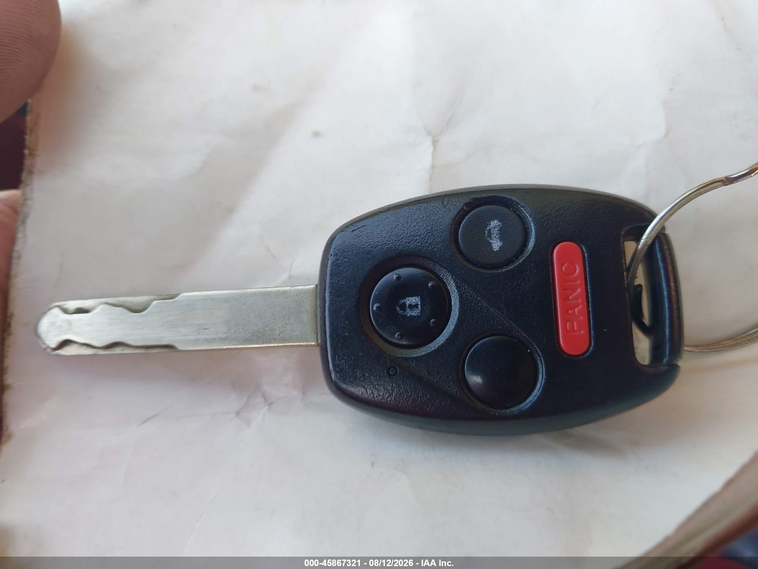 2006 Honda Accord 3.0 Ex Maroon vin: 1HGCM66556A006808