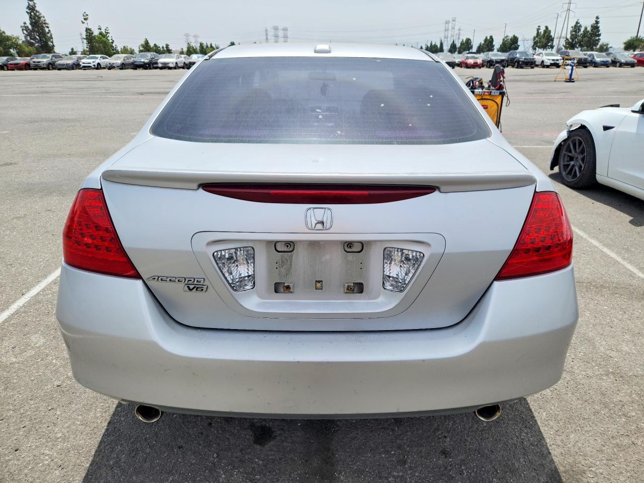 2006 Honda Accord Ex Silver vin: 1HGCM66556A022202