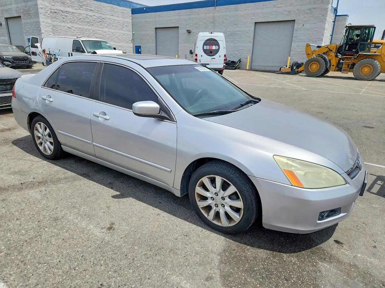 2006 Honda Accord Ex Silver vin: 1HGCM66556A022202