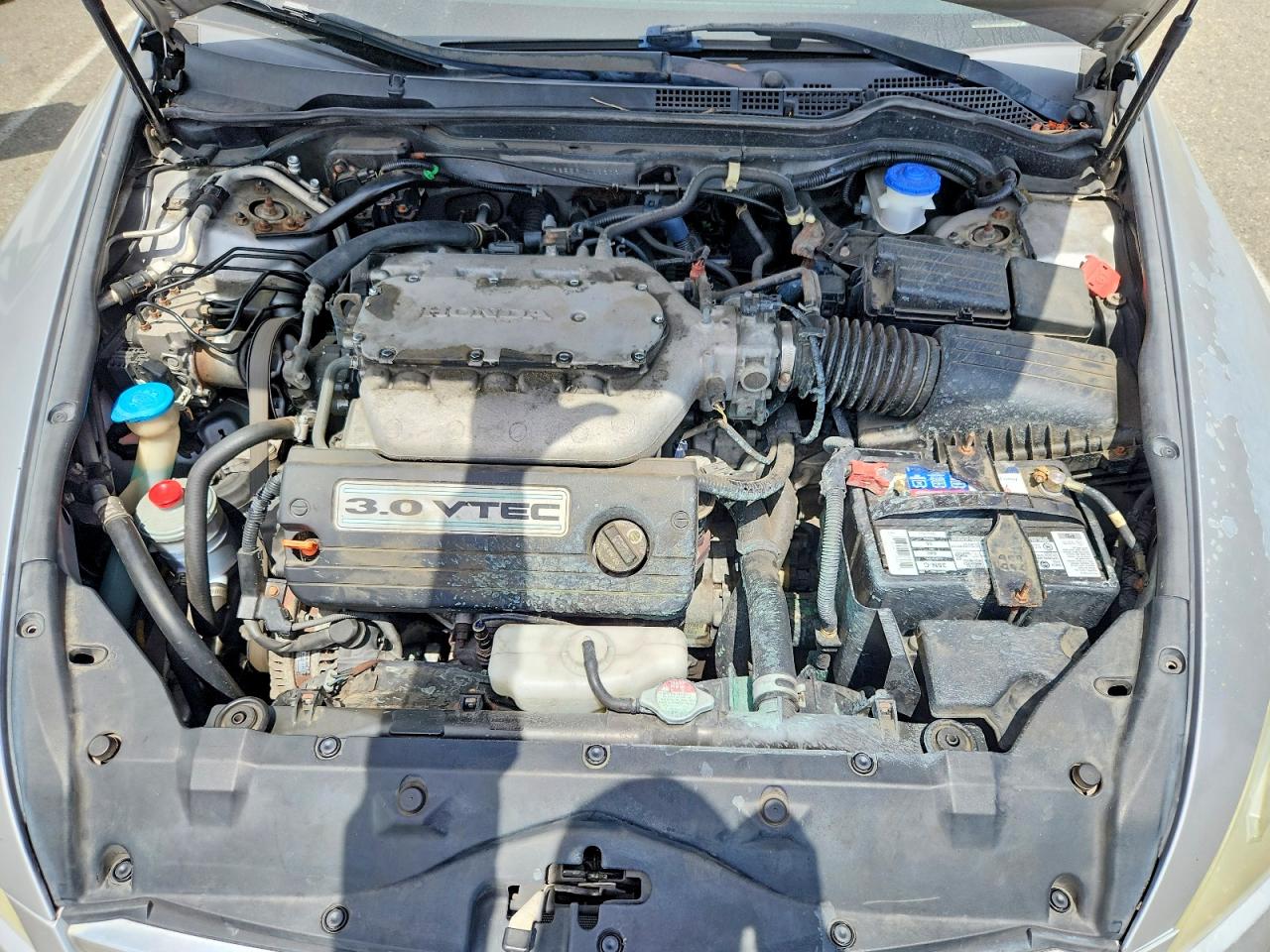 2006 Honda Accord Ex Silver vin: 1HGCM66556A022202