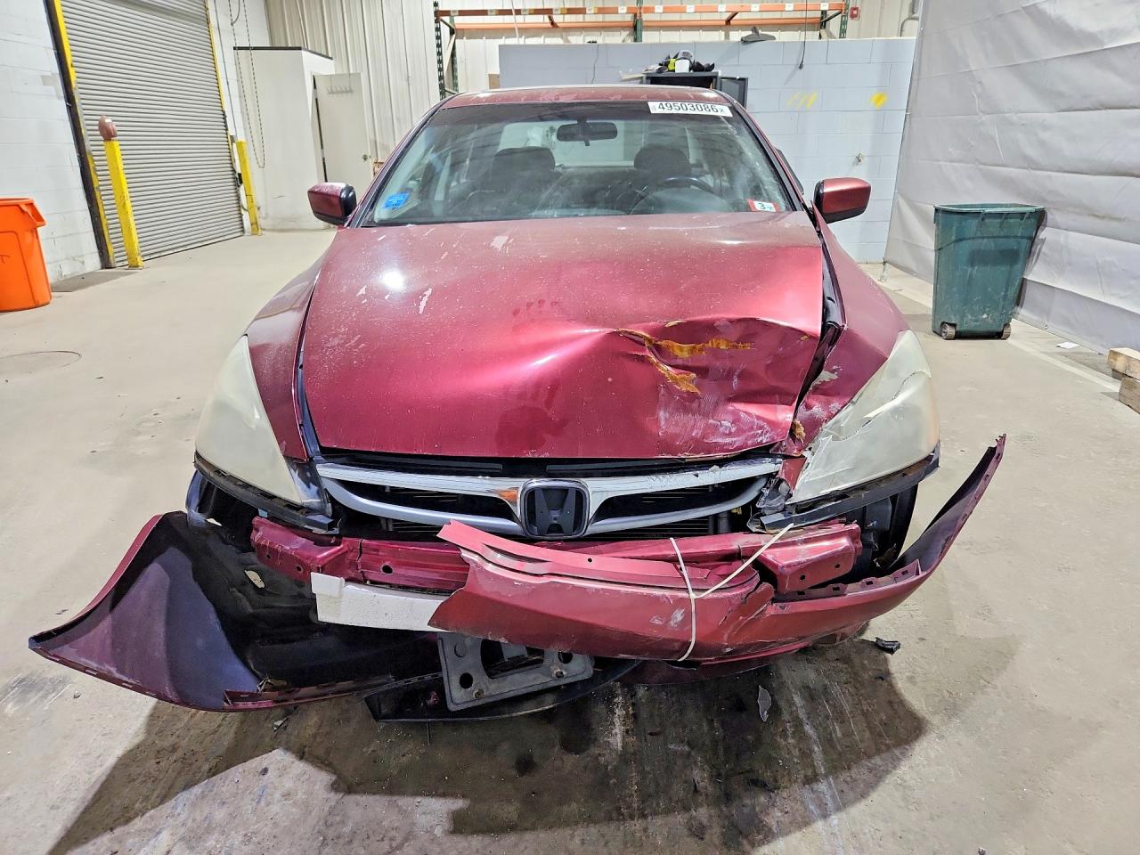 2006 Honda Accord Ex Burgundy vin: 1HGCM66556A025312