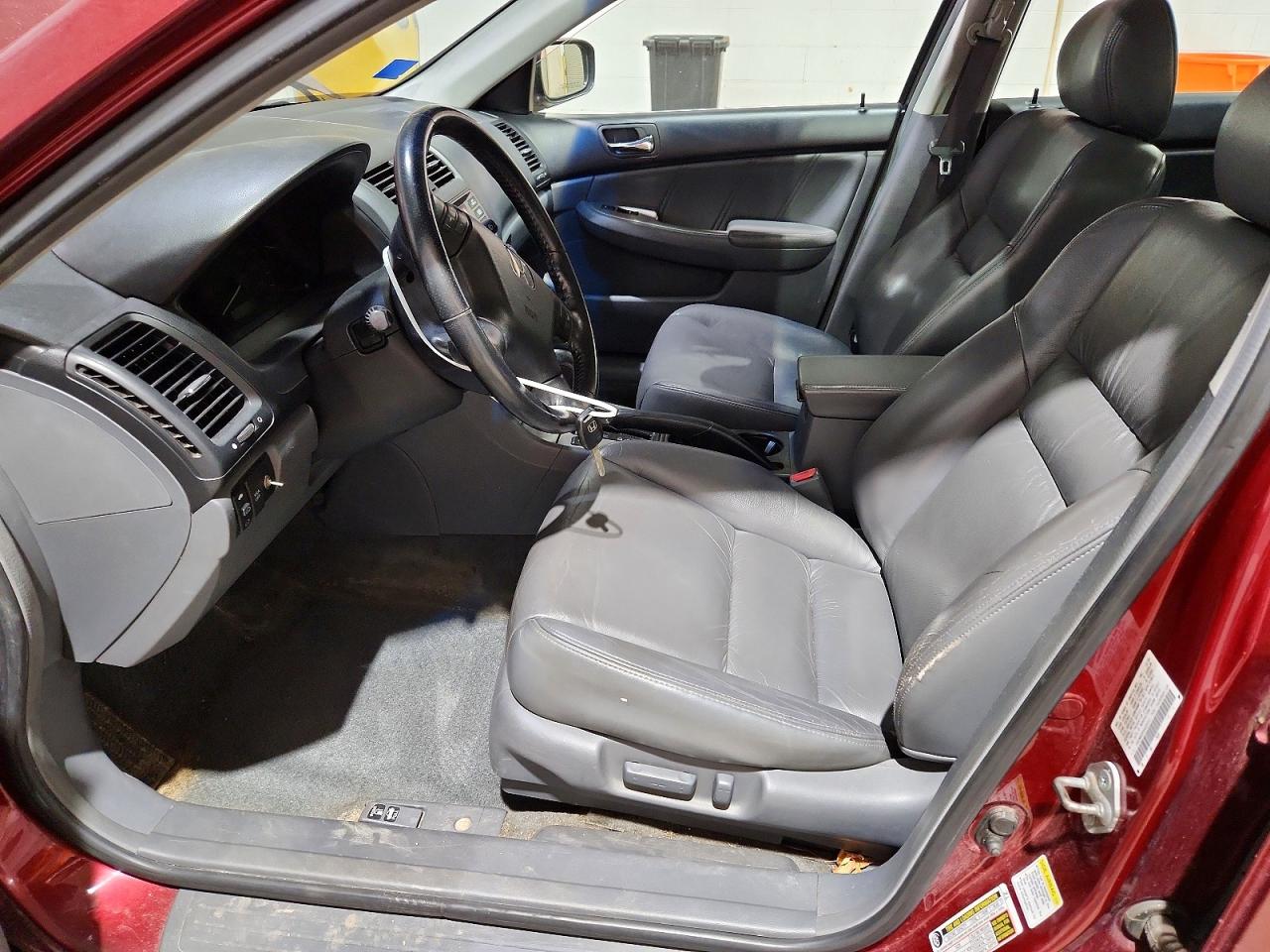 2006 Honda Accord Ex Burgundy vin: 1HGCM66556A025312