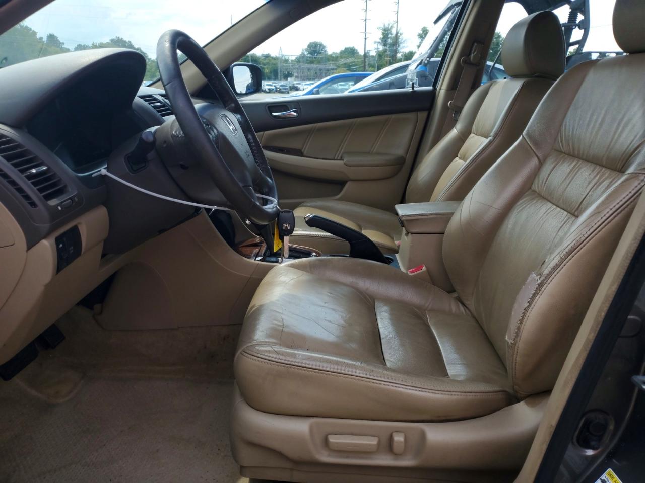 2006 Honda Accord Ex Gray vin: 1HGCM66556A030770