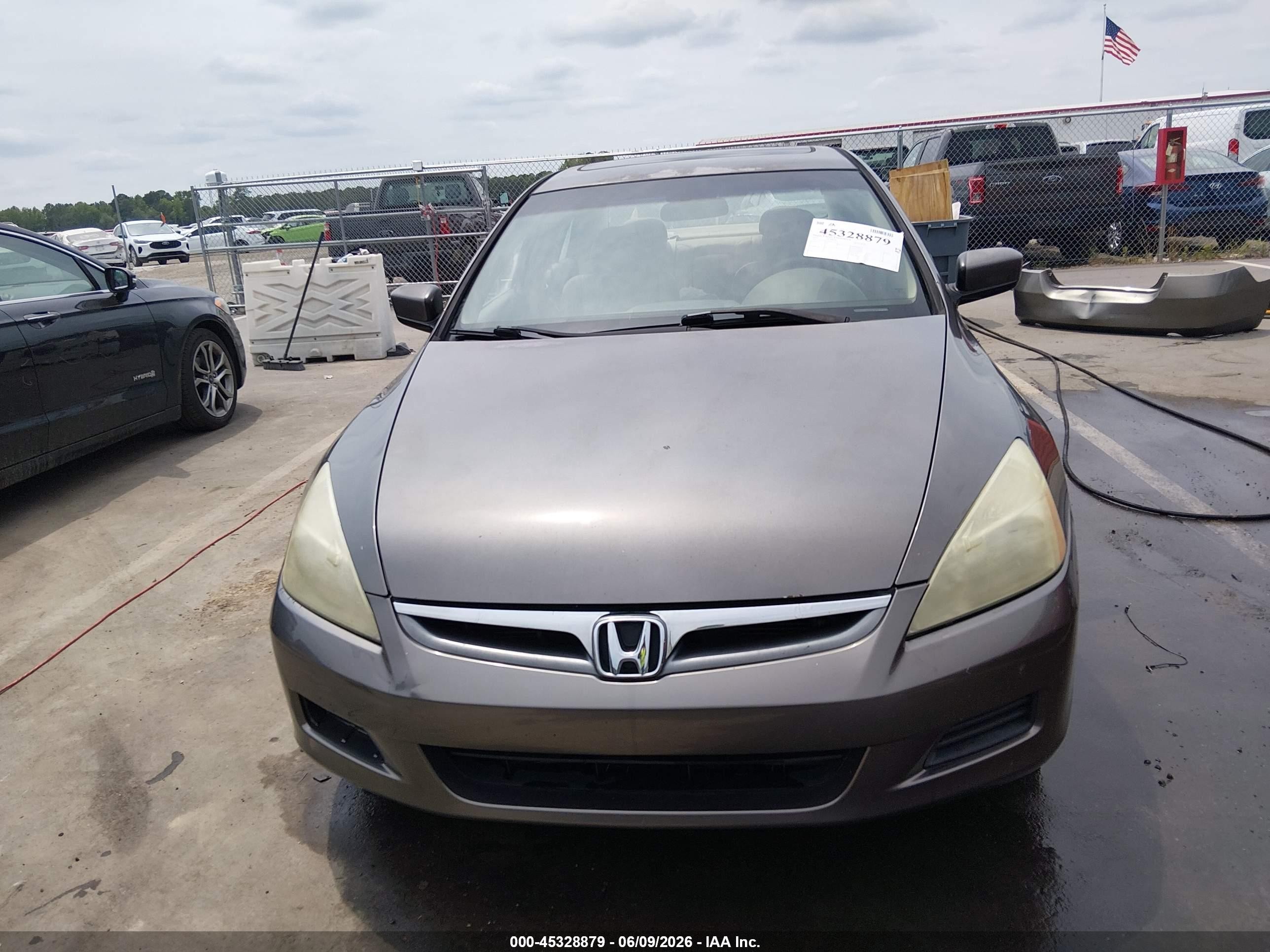 2006 Honda Accord 3.0 Ex Silver vin: 1HGCM66556A033183