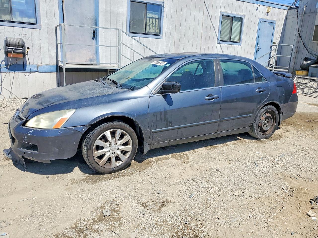 2006 Honda Accord Ex Gray vin: 1HGCM66556A055118