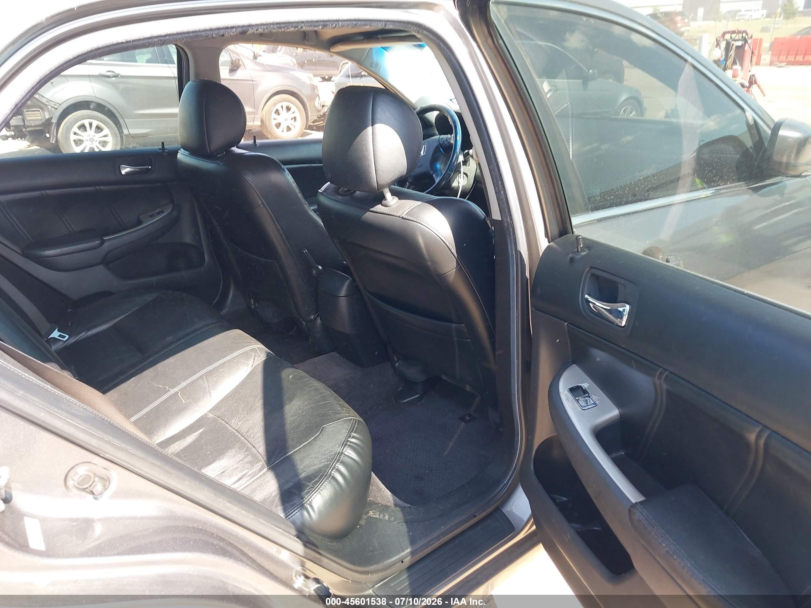 2006 Honda Accord 3.0 Ex Gray vin: 1HGCM66556A055278