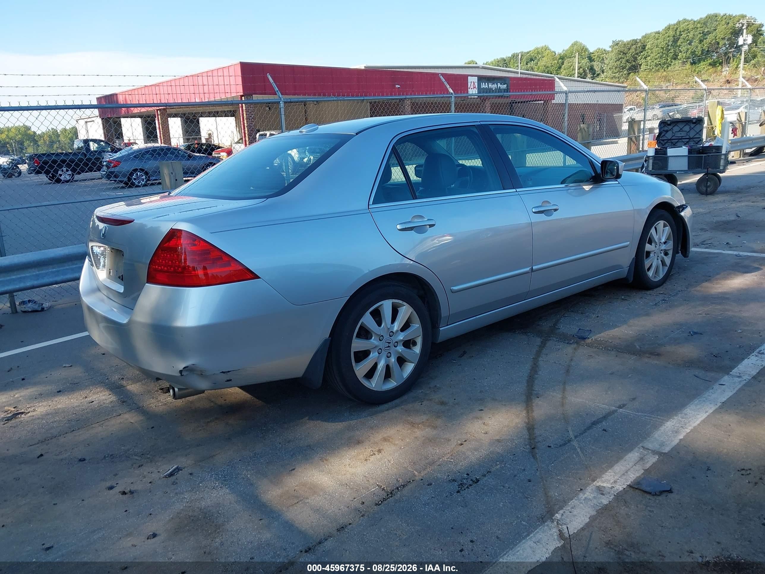 2006 Honda Accord 3.0 Ex Silver vin: 1HGCM66556A066250