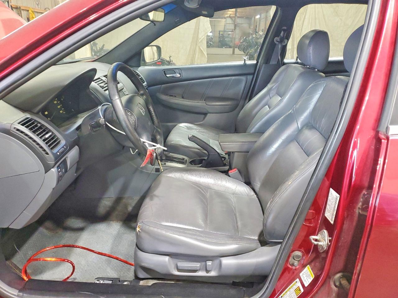 2006 Honda Accord Ex Burgundy vin: 1HGCM66556A071206
