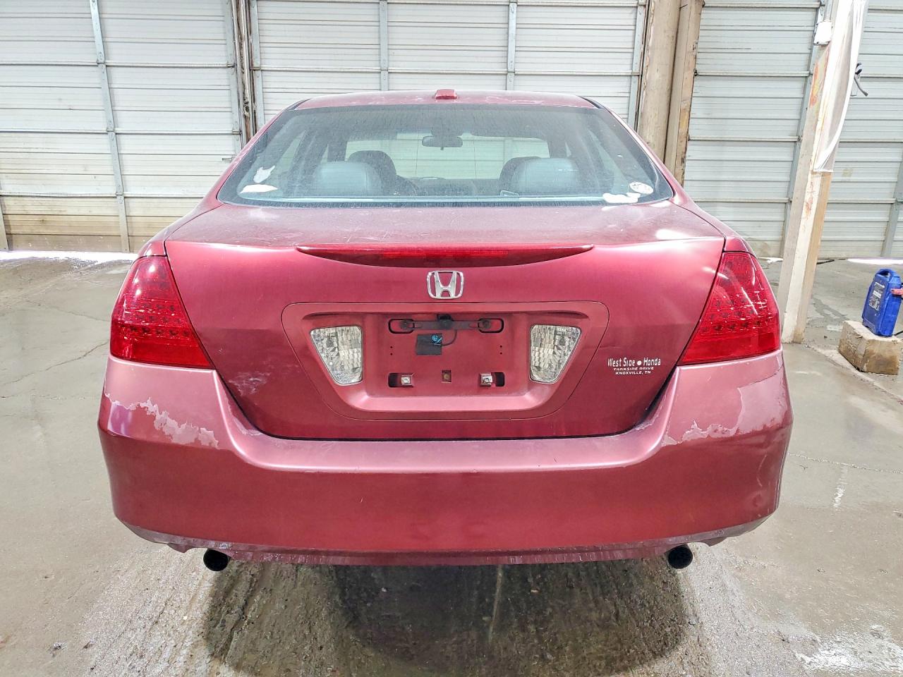 2006 Honda Accord Ex Burgundy vin: 1HGCM66556A071206