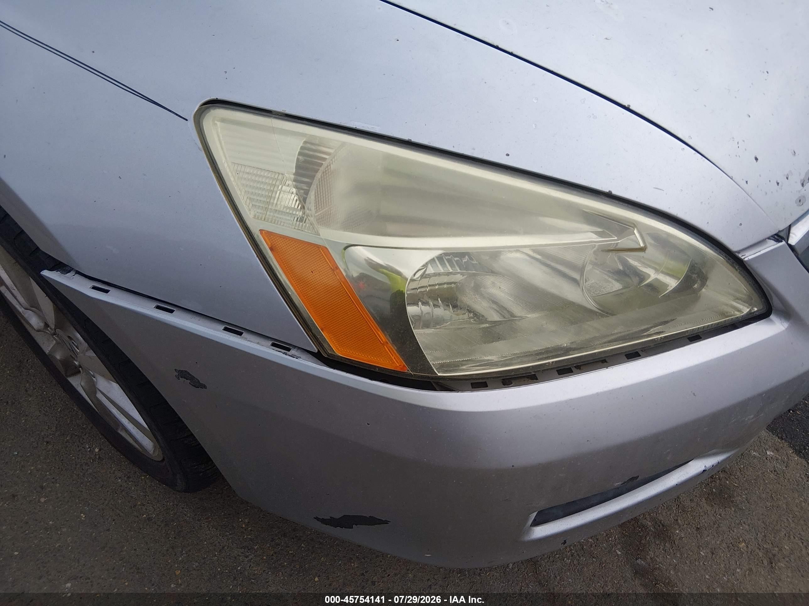 2007 Honda Accord 3.0 Ex Gray vin: 1HGCM66557A025327