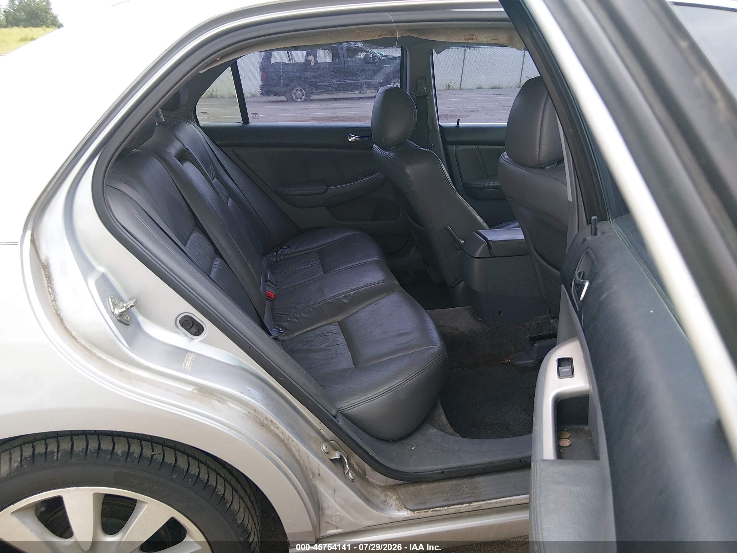 2007 Honda Accord 3.0 Ex Gray vin: 1HGCM66557A025327
