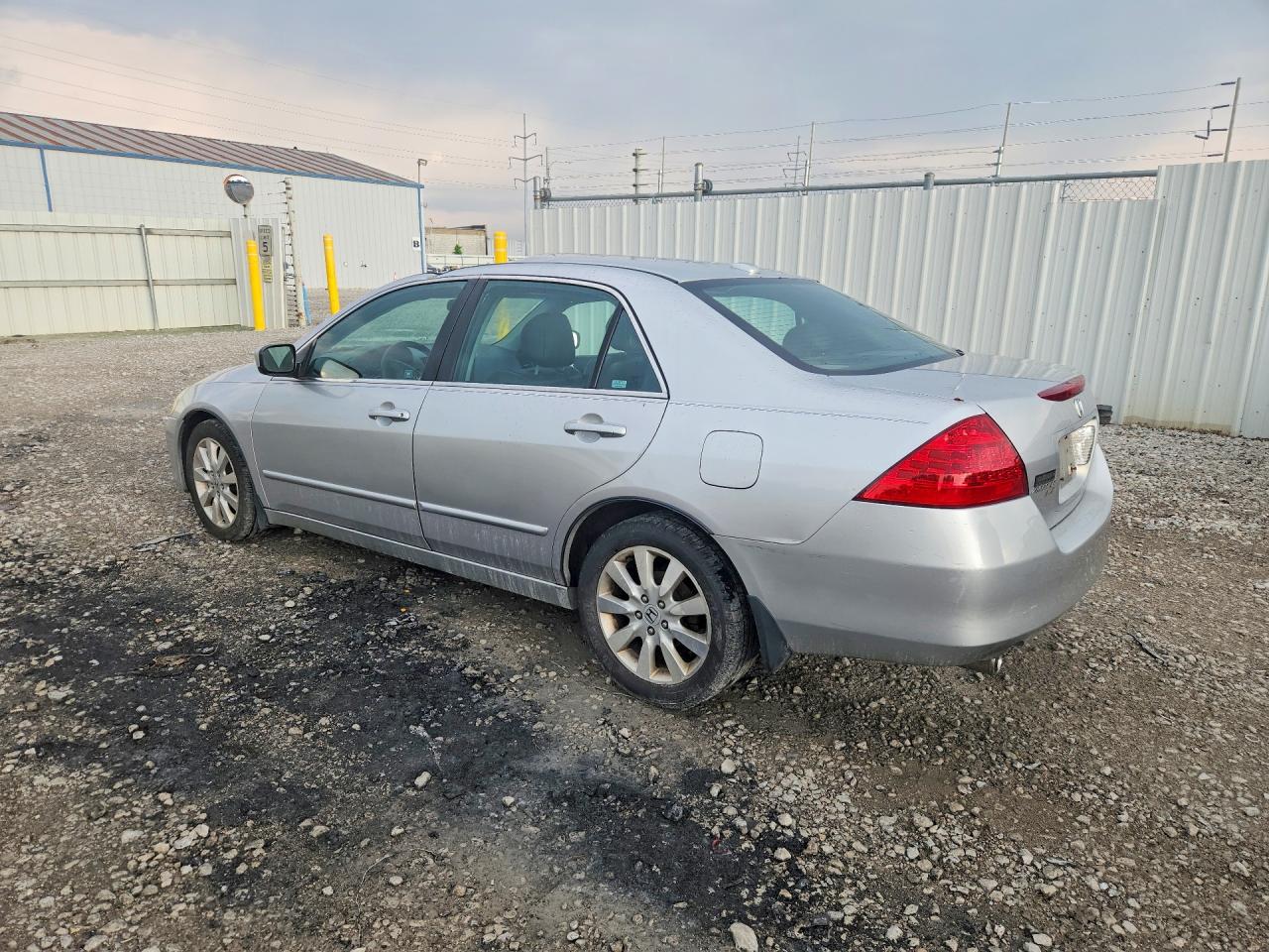 2007 Honda Accord Ex Silver vin: 1HGCM66557A035775