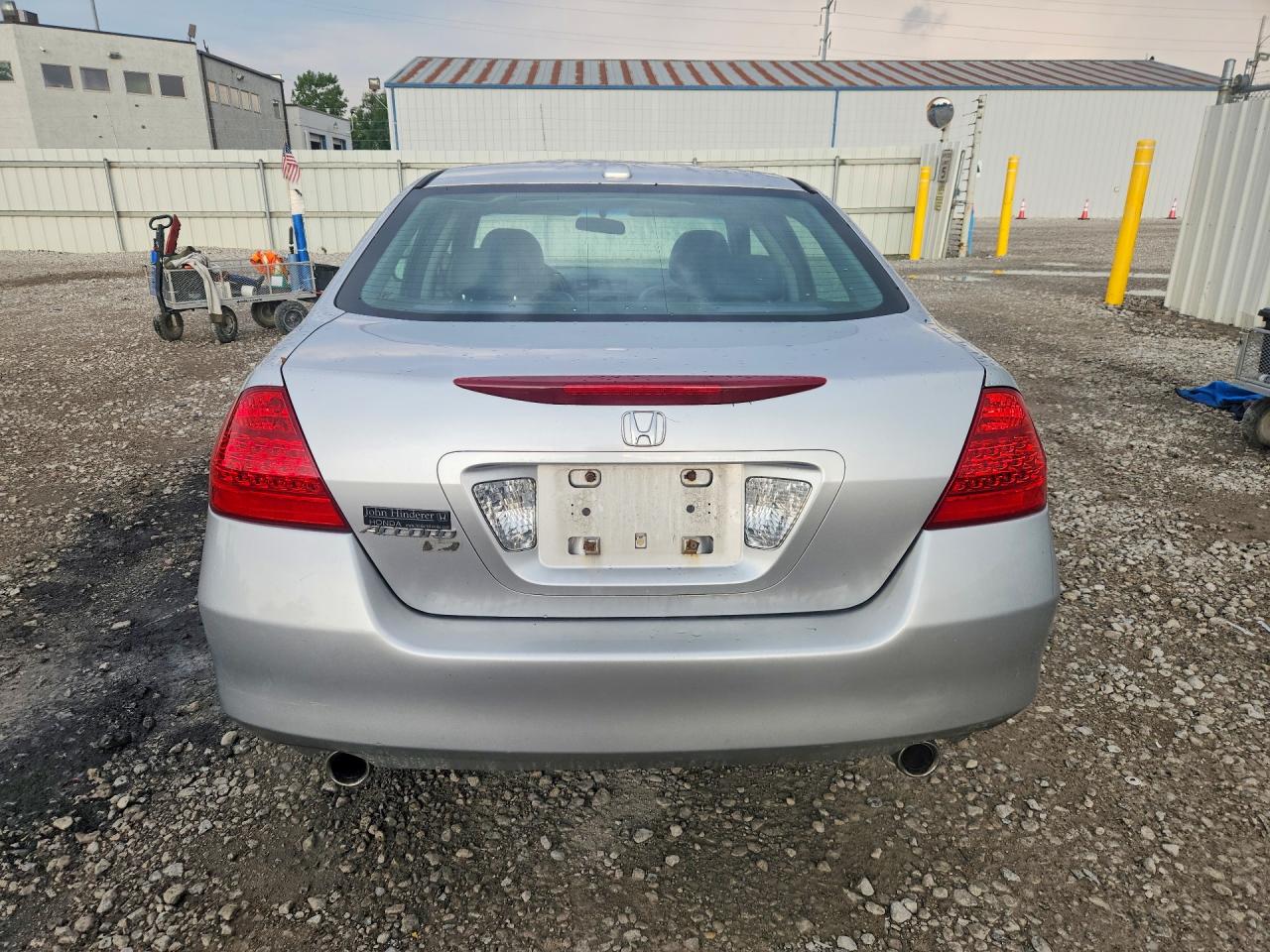 2007 Honda Accord Ex Silver vin: 1HGCM66557A035775