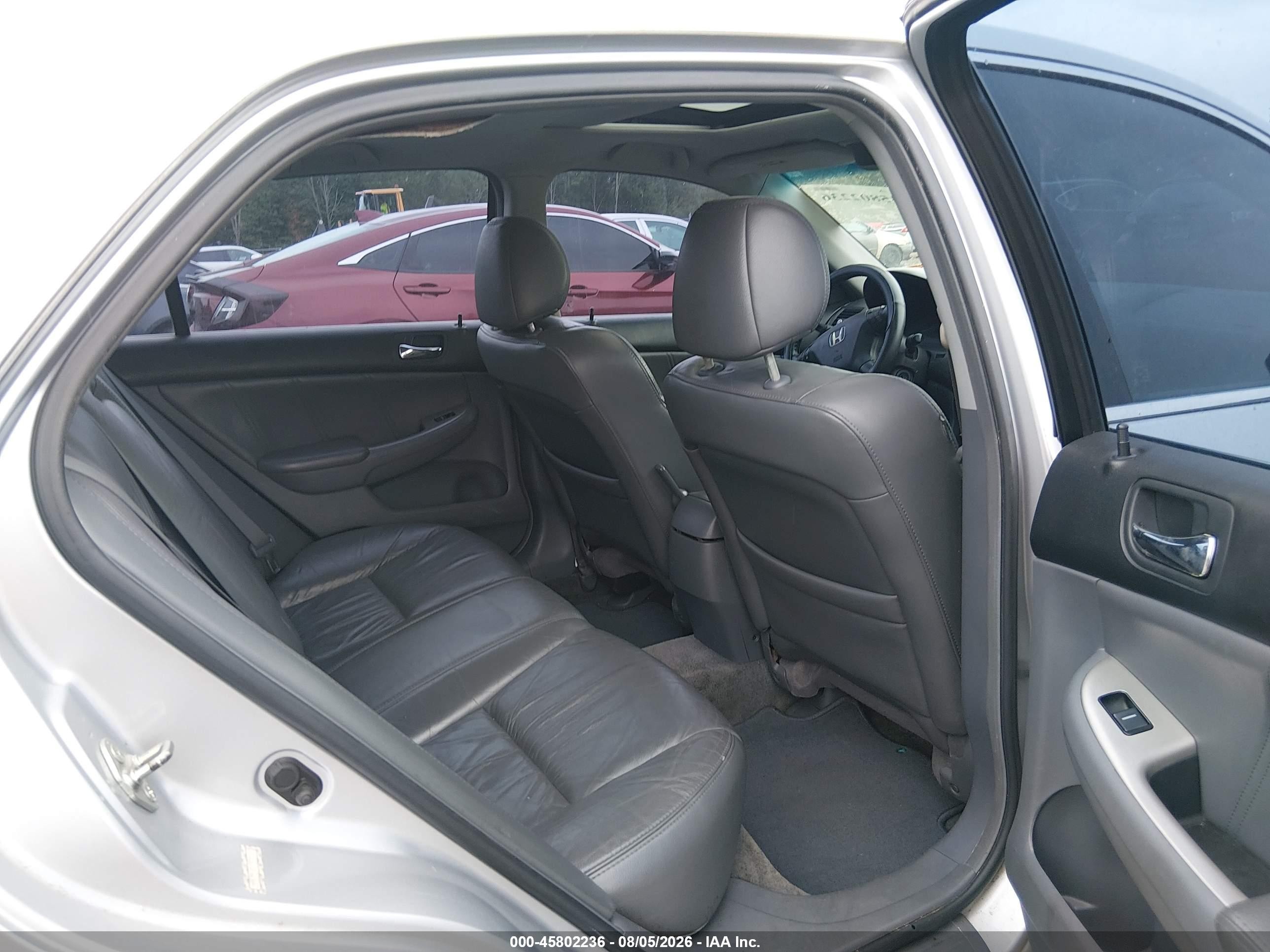 2007 Honda Accord 3.0 Ex Серебряный vin: 1HGCM66557A056271