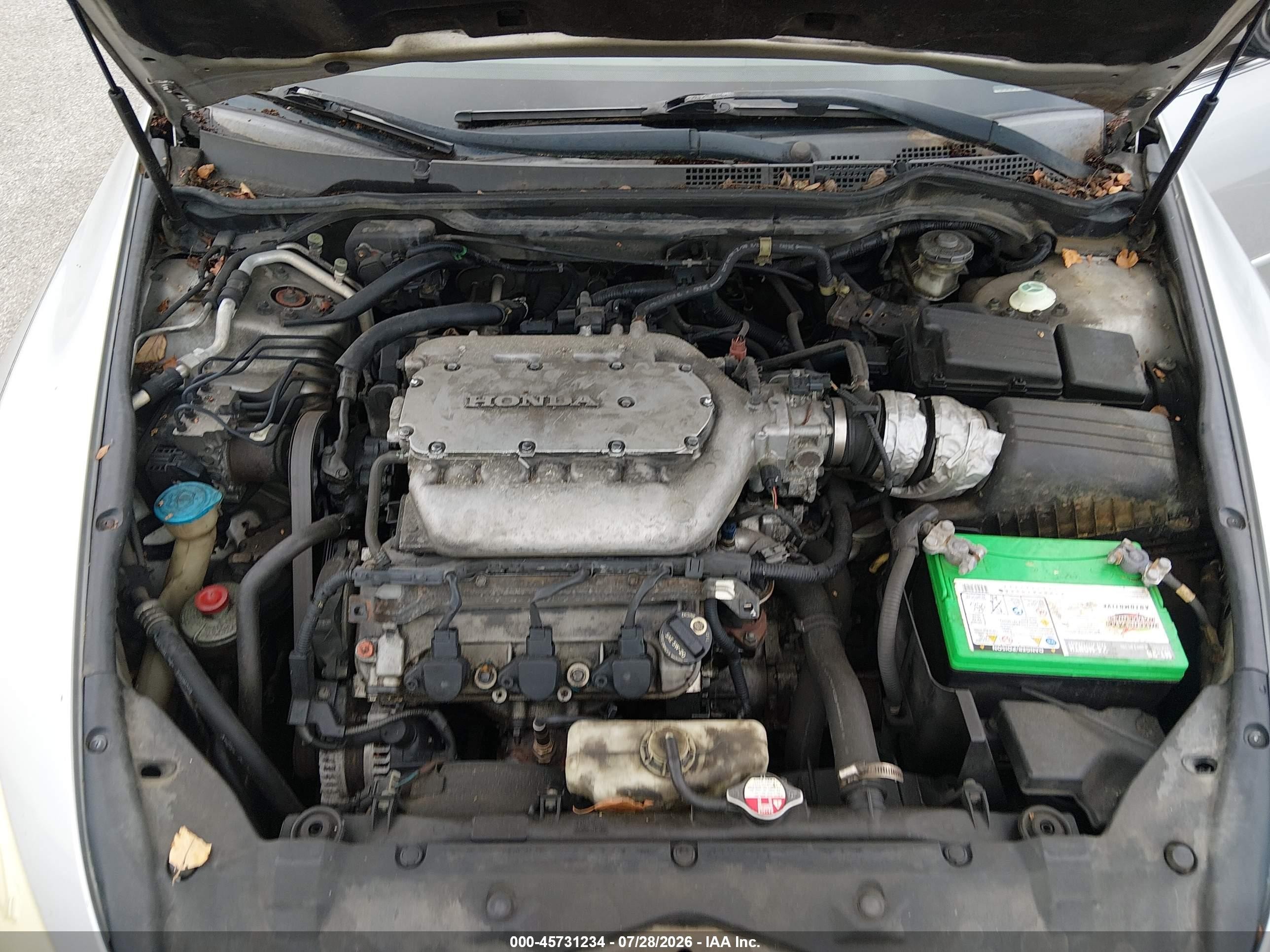 2007 Honda Accord 3.0 Ex Silver vin: 1HGCM66557A077573