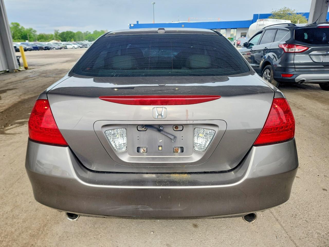 2007 Honda Accord Ex Желто-коричневый vin: 1HGCM66557A081963