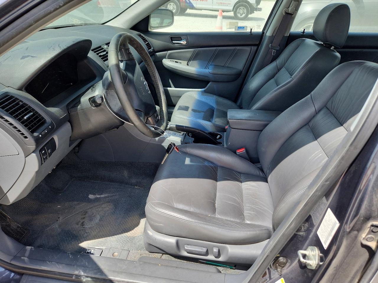 2007 Honda Accord Ex Gray vin: 1HGCM66557A085298