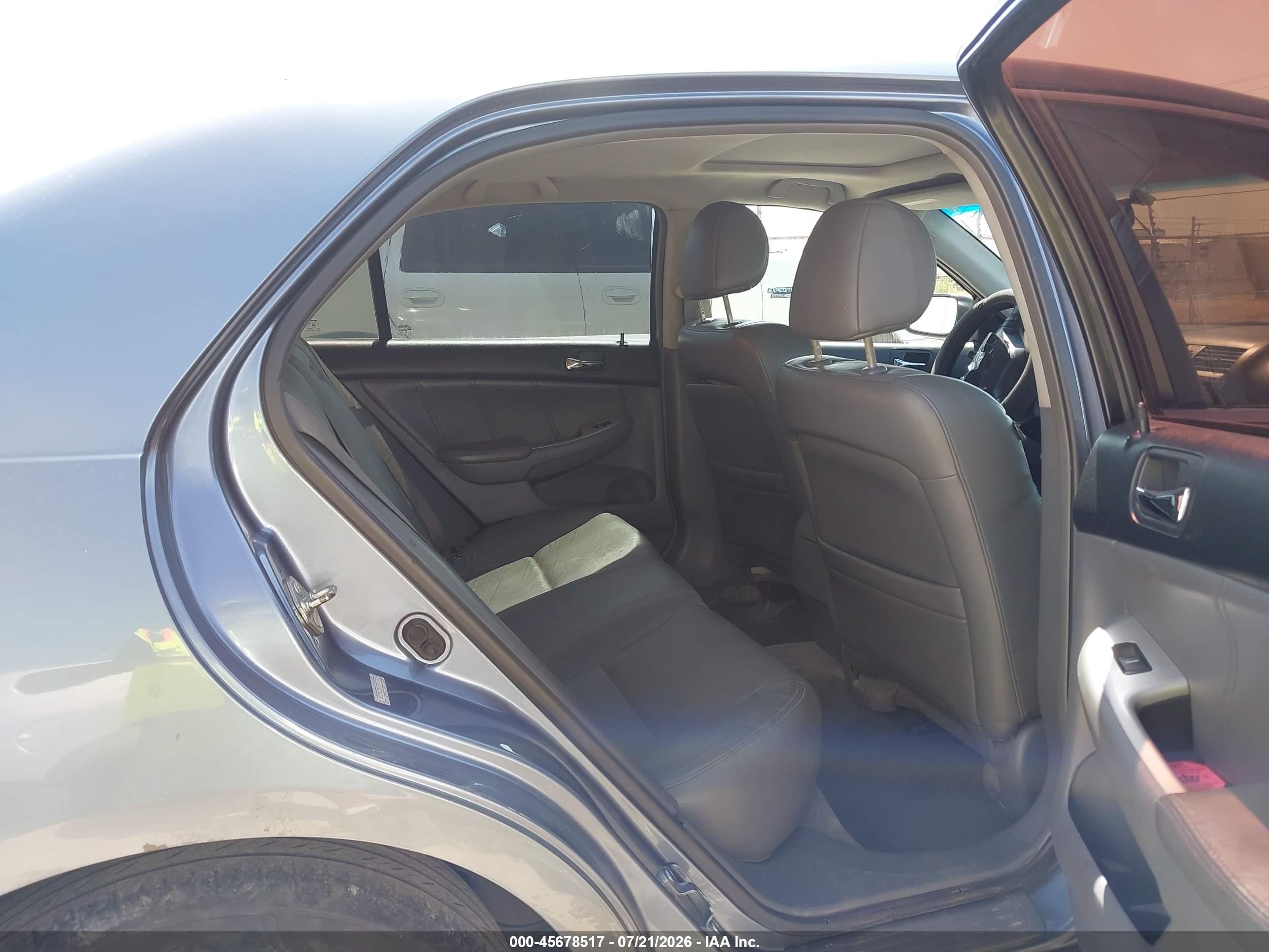 2007 Honda Accord 3.0 Ex Синий vin: 1HGCM66557A089237