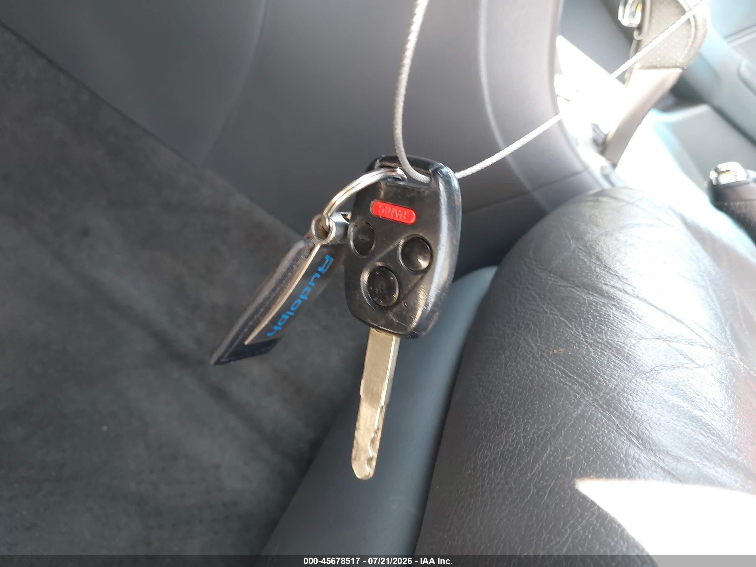 2007 Honda Accord 3.0 Ex Синий vin: 1HGCM66557A089237