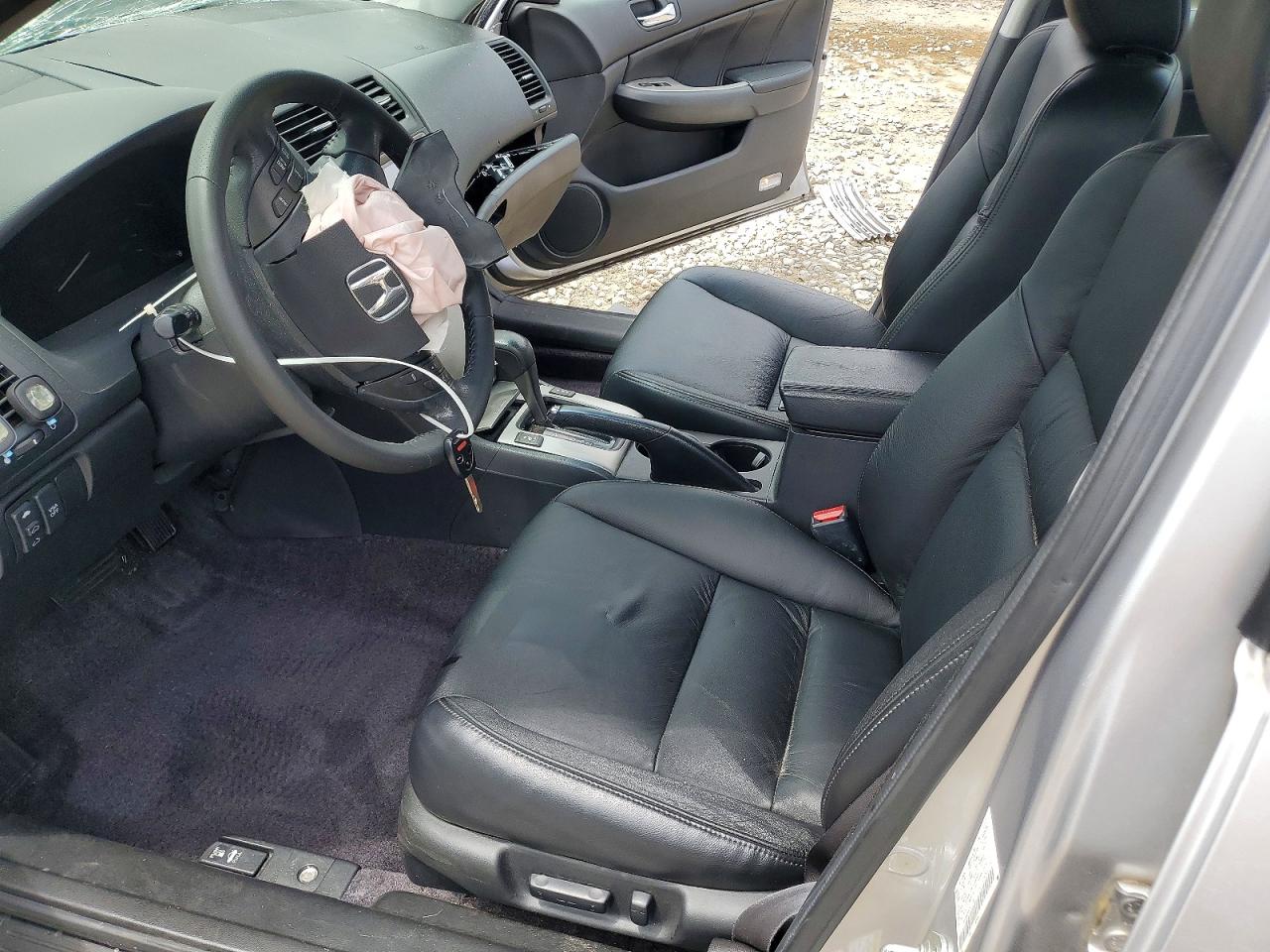 2007 Honda Accord Ex Silver vin: 1HGCM66557A101807