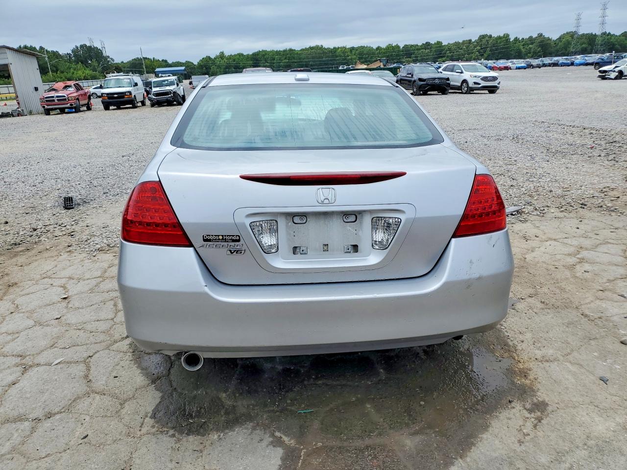 2007 Honda Accord Ex Silver vin: 1HGCM66557A101807