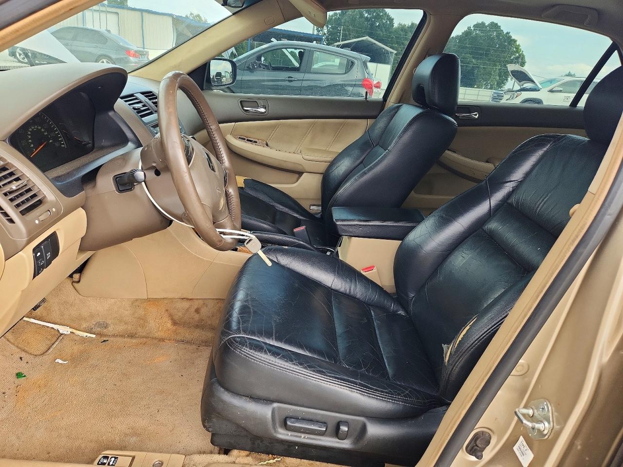 2003 Honda Accord Ex Tan vin: 1HGCM66563A021233