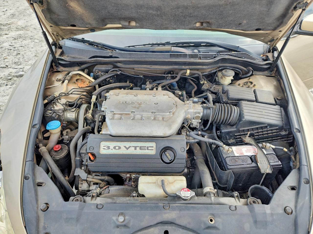 2003 Honda Accord Ex Tan vin: 1HGCM66563A021233